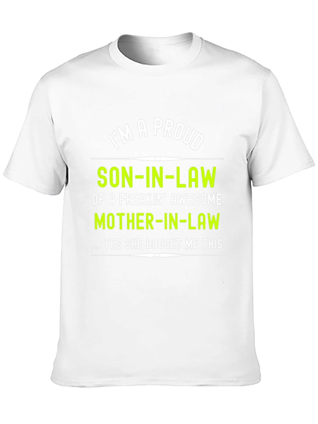 Black Proud Son-In-Law Graphic T-Shirt view 10