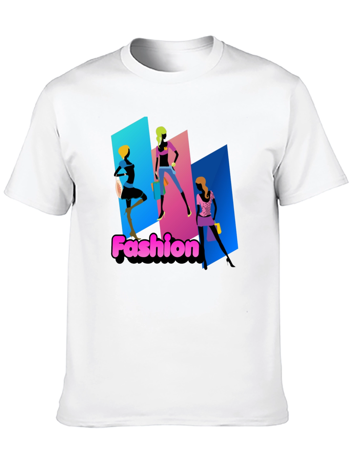 Black Fashion T-Shirt view 10