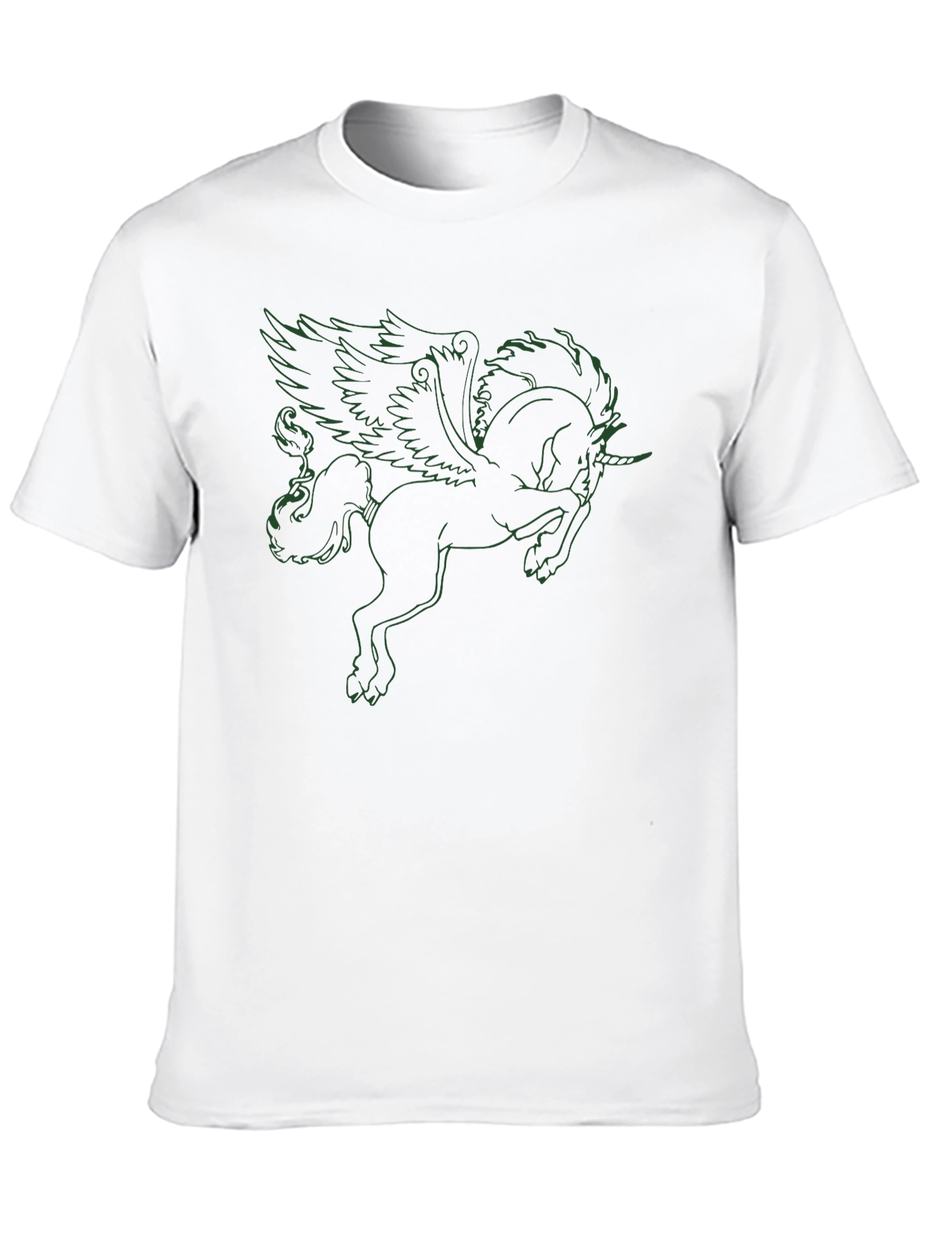 Black Black Pegasus Graphic Tee view 10