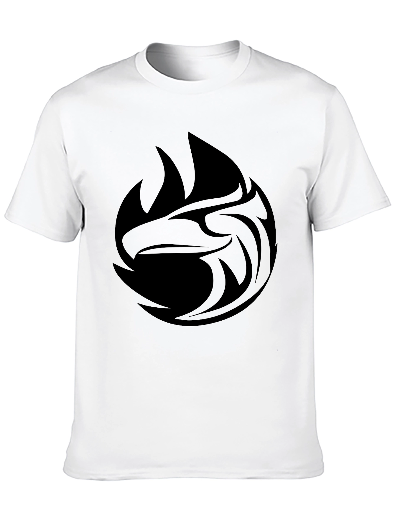 Black Black Eagle Graphic Tee - Stylish Men's T-Shirt view 10