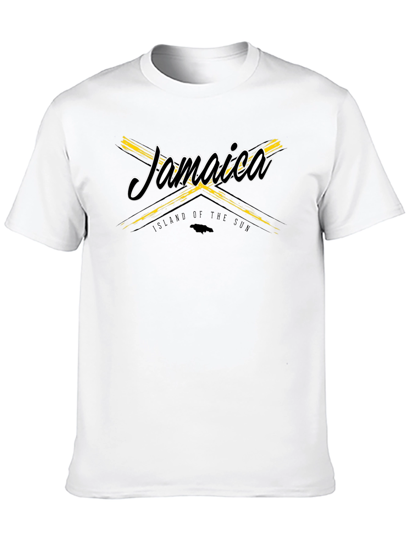 Jamaica Island of the Sun Black T-Shirt - 10
