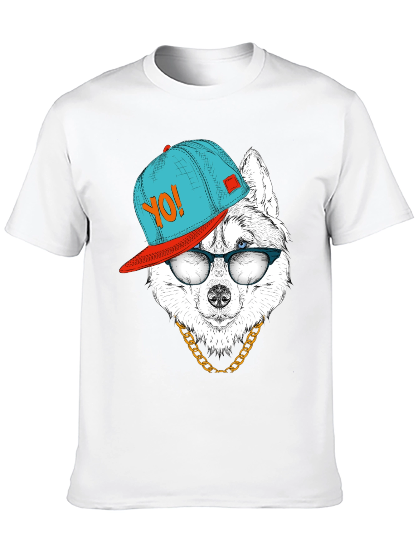 Cool Dog Graphic Tee - Hip Hop Style - 10