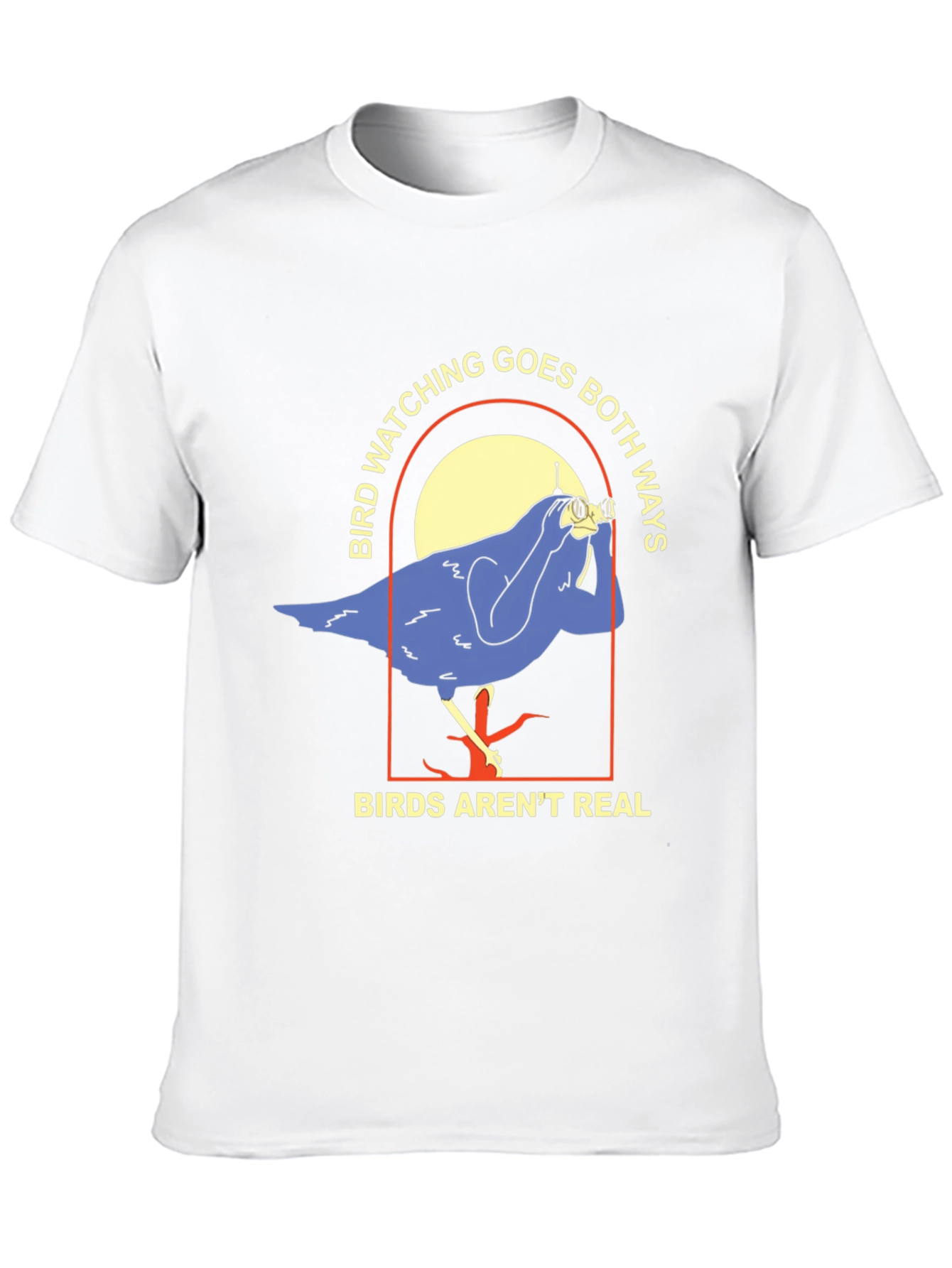 Black Bird Watching Conspiracy T-Shirt view 10