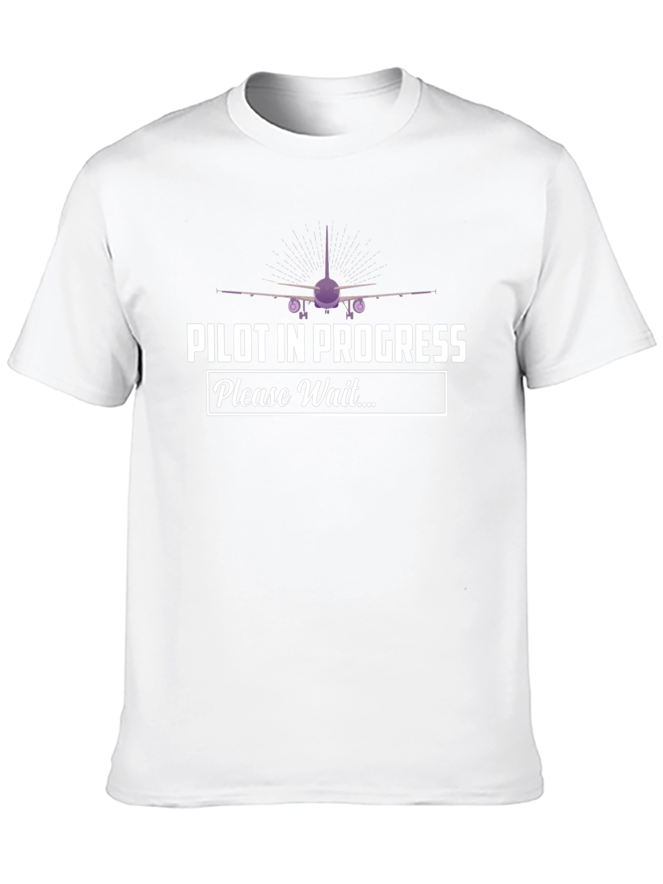 Black Pilot in Progress Graphic T-Shirt view 10
