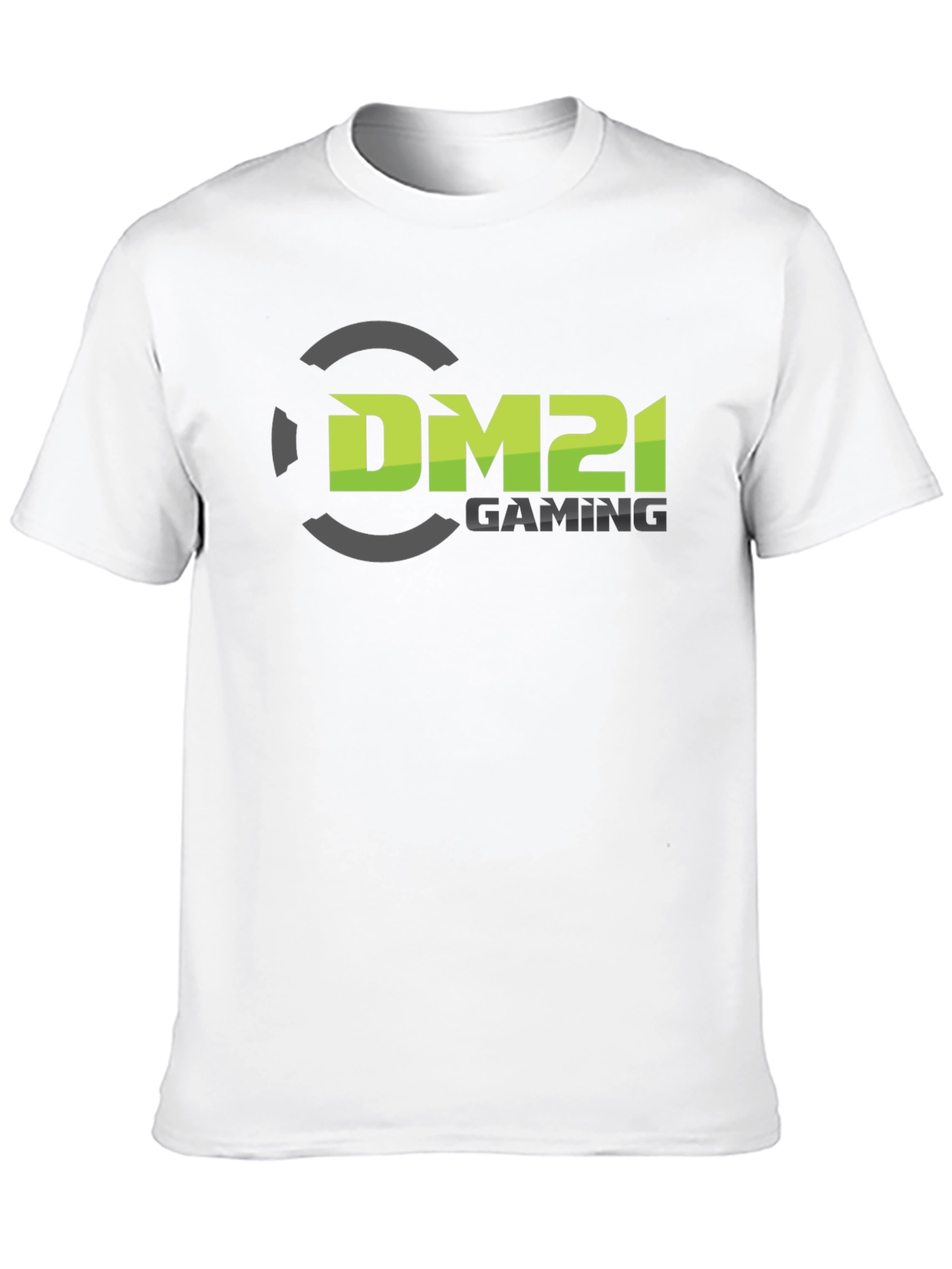Black DM21 Gaming Black T-Shirt view 10