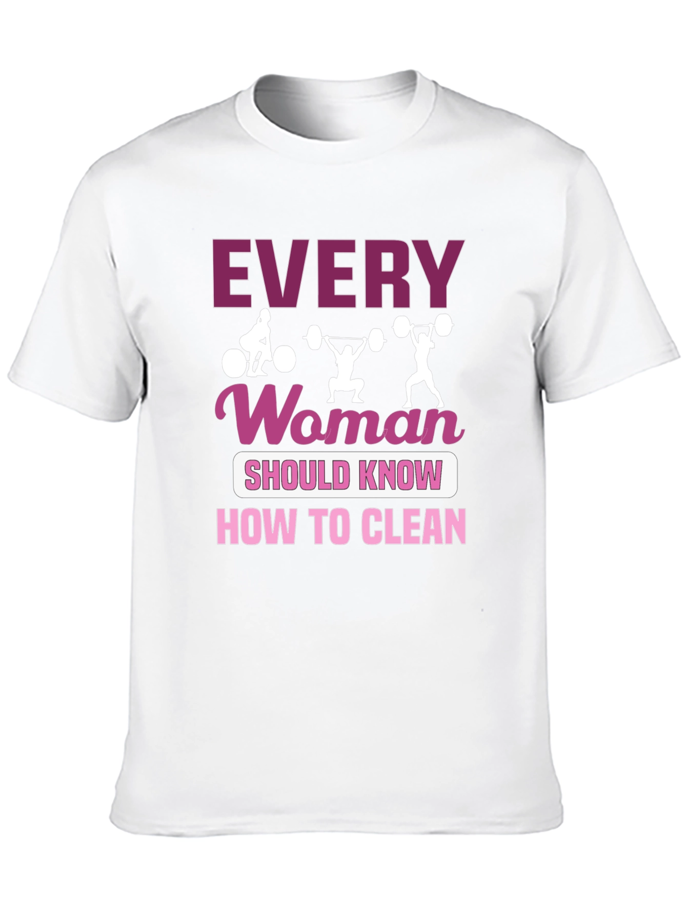 Black Every Woman Should Know How to Clean T-Shirt view 10