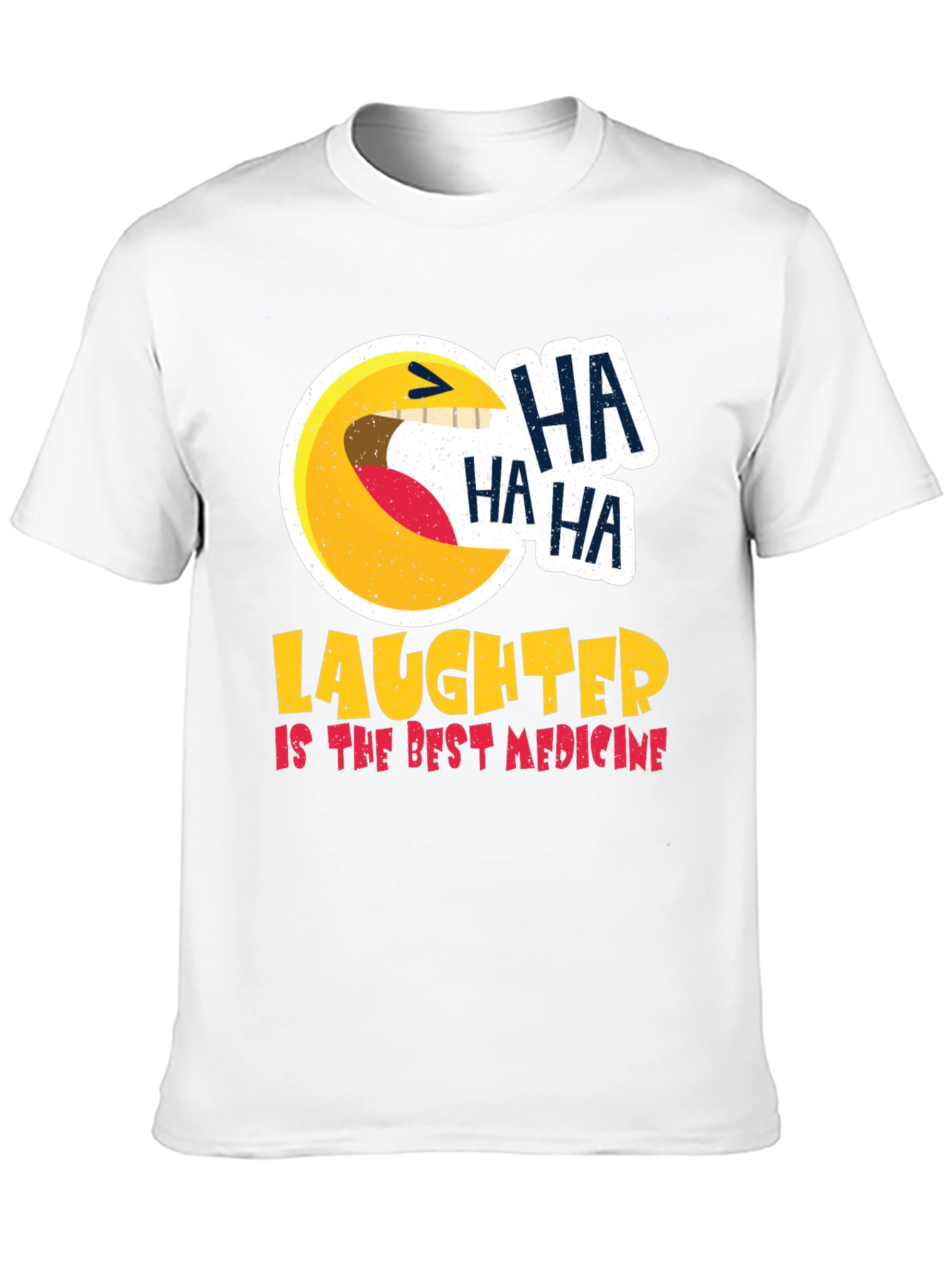 Black Laughter is the Best Medicine Graphic Tee view 10