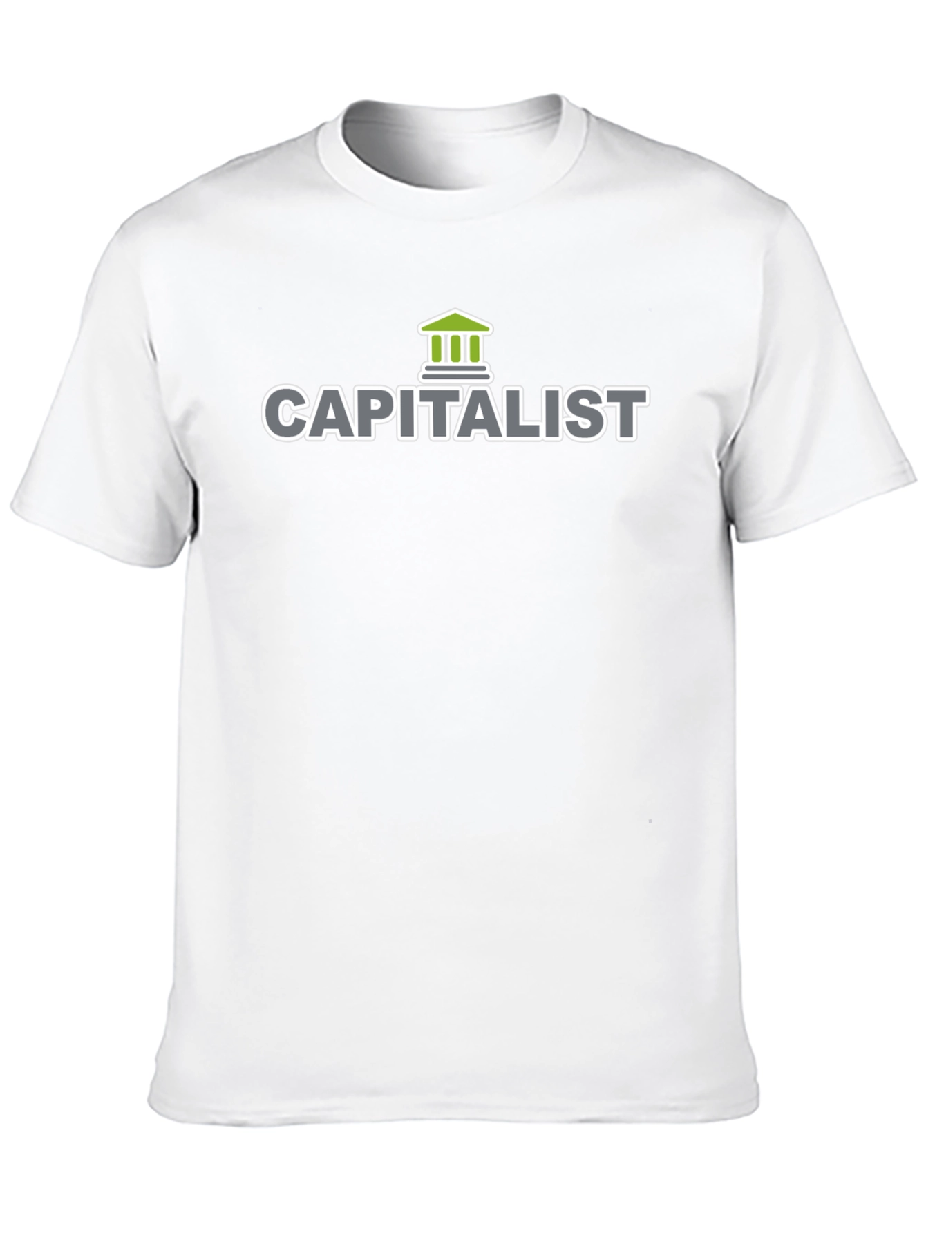 Black Capitalist T-Shirt - Mens Graphic Tee view 10