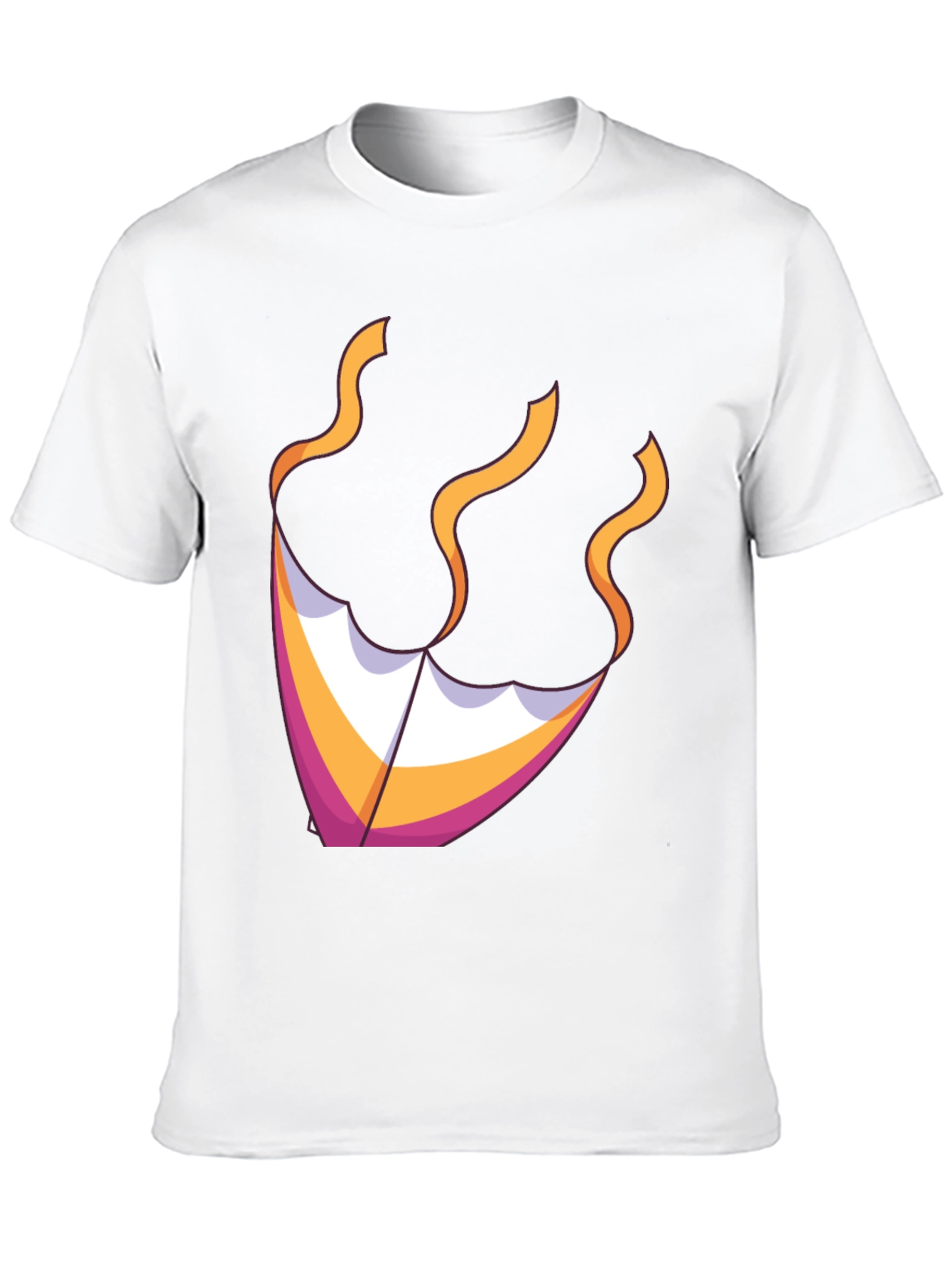 Black Kite Graphic Tee - Black Cotton Blend view 10