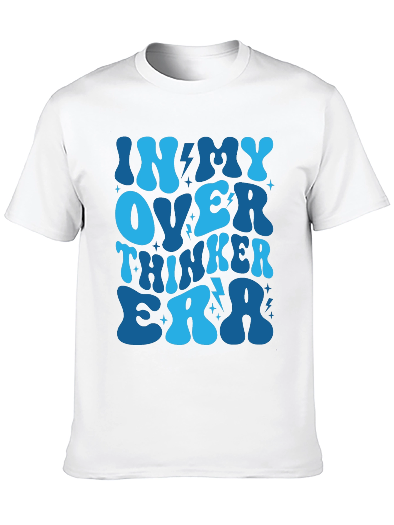 Black In My Overthinker Era Graphic Tee view 10