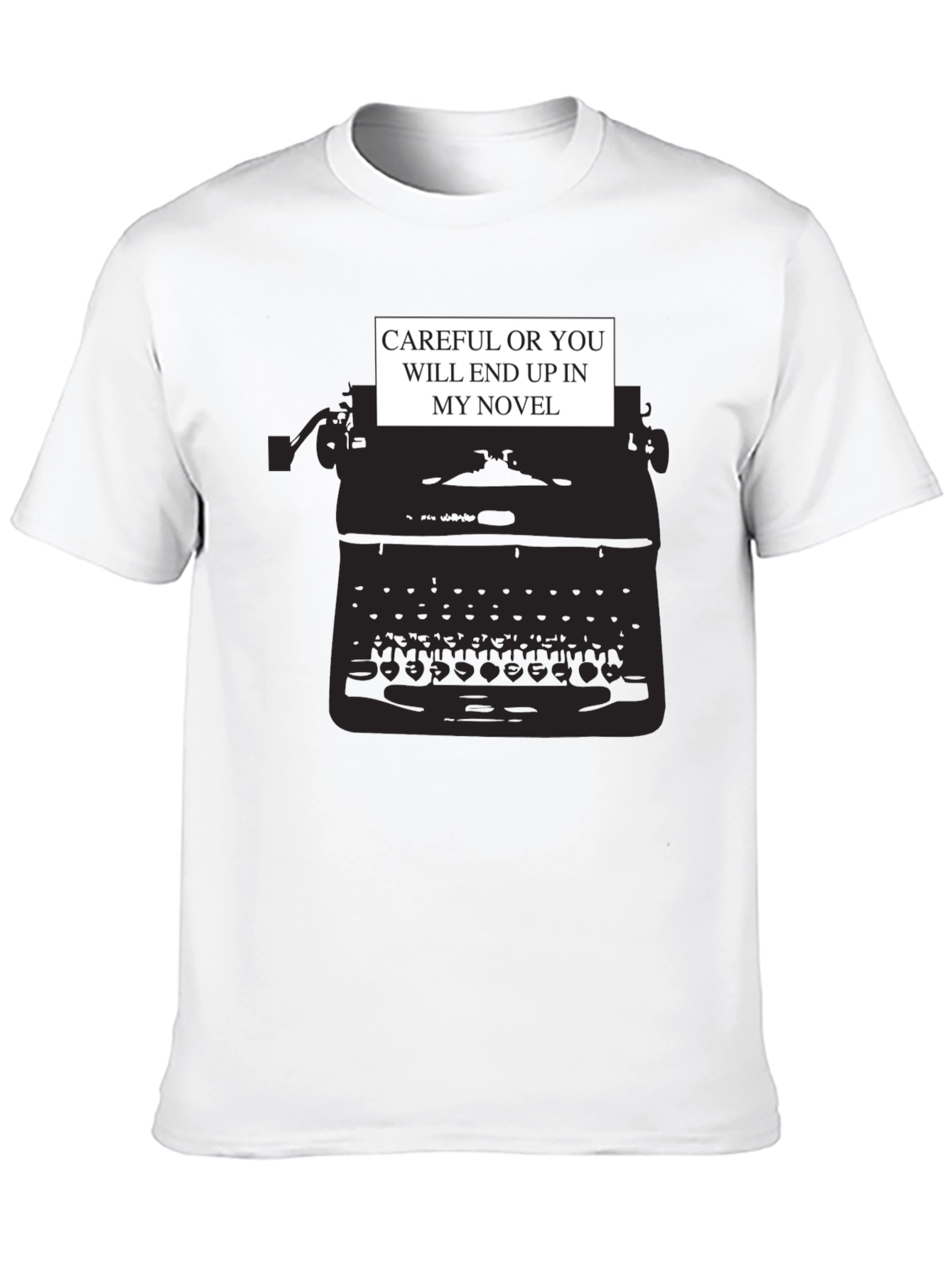 Black Writer's Threat T-Shirt view 10