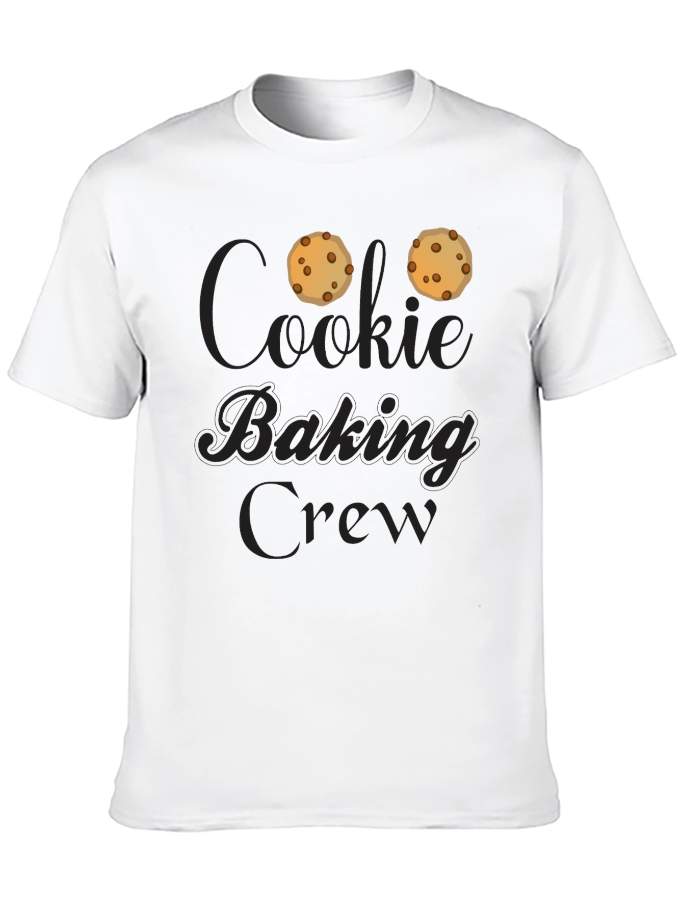Black Cookie Baking Crew T-Shirt - Black view 10