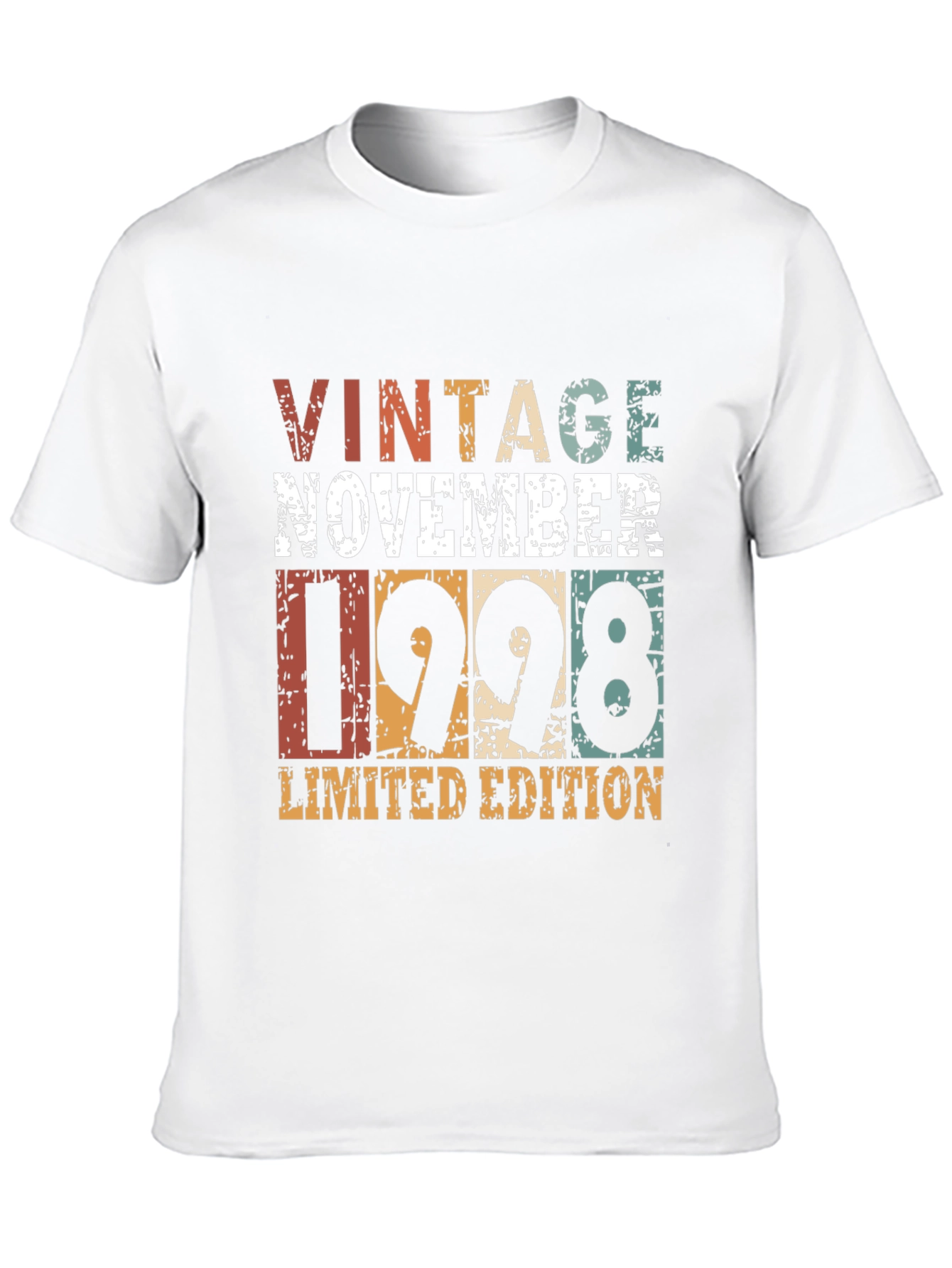 Black Vintage November 1998 Limited Edition T-Shirt view 10