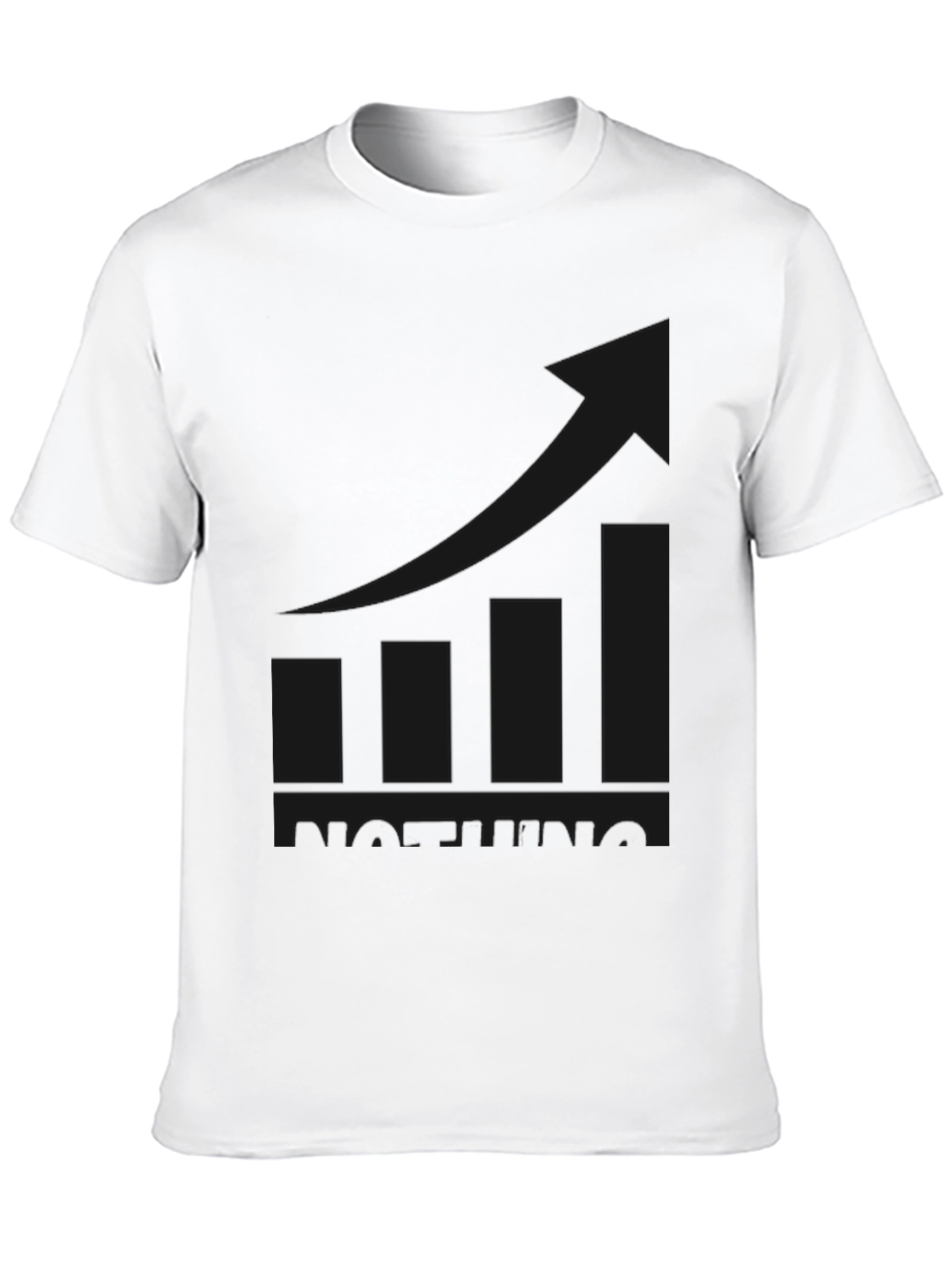Black Men's Black 'STONKING' Graphic Tee - Trend Upward view 10