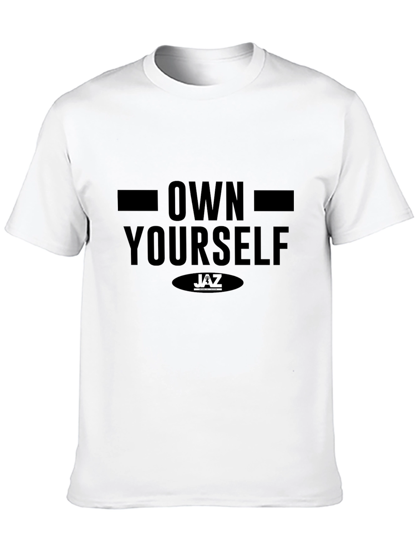 Black Own Yourself Black Graphic Tee - JAZ view 10