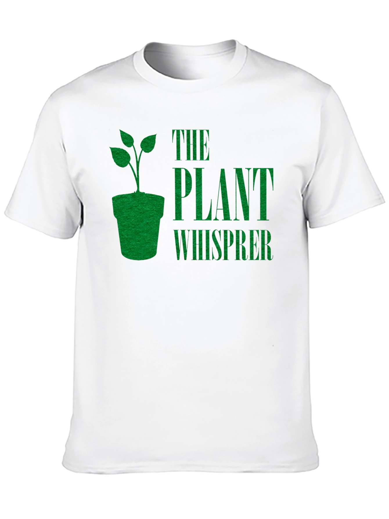 Black Plant Whisperer Graphic Tee - Gardening Enthusiast T-Shirt view 10