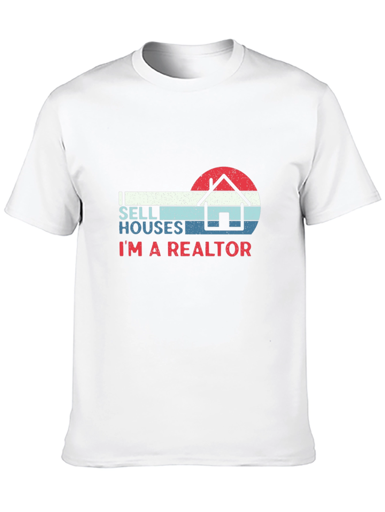 Black Sell Houses I'm a Realtor Black T-Shirt view 10