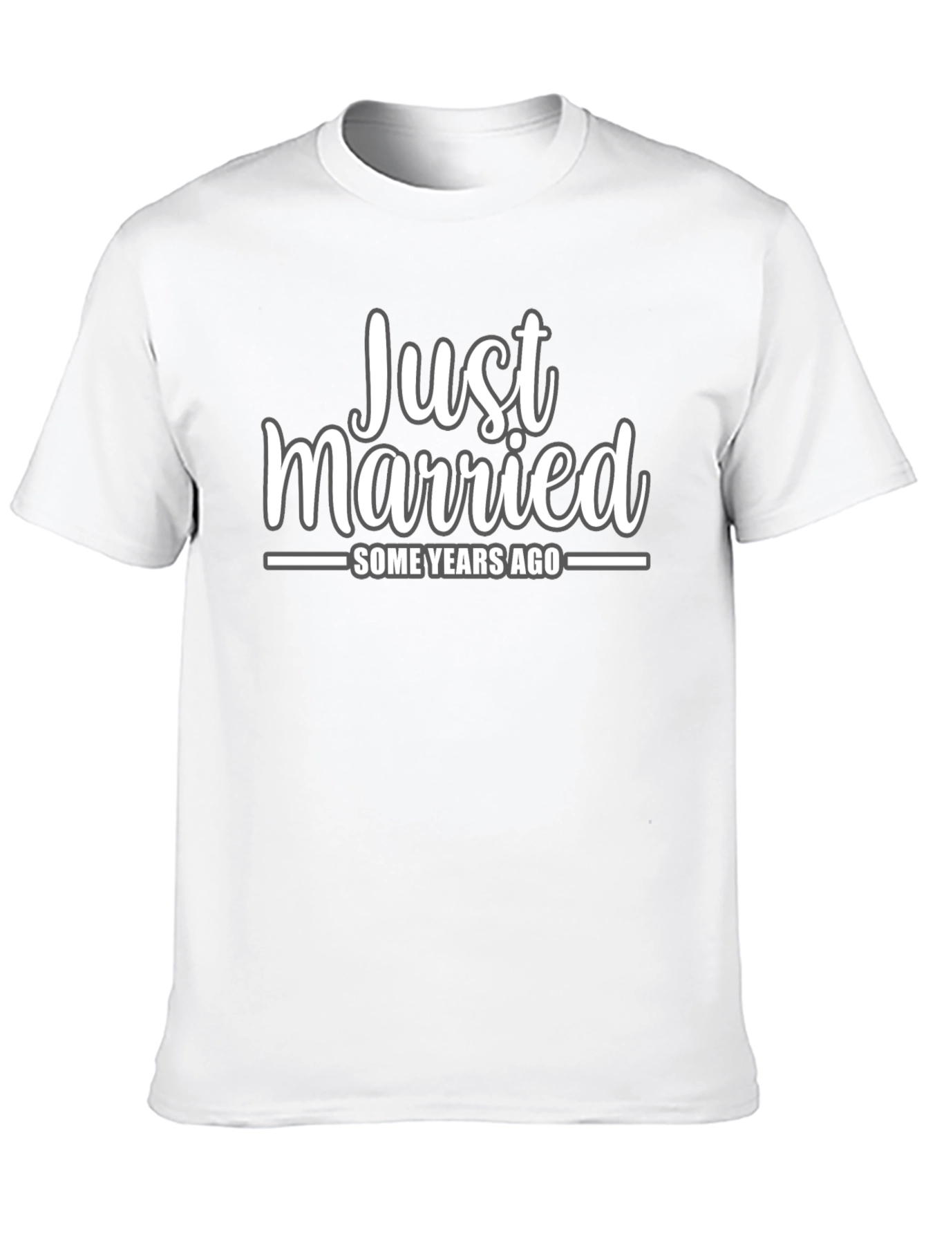 Black Just Married Some Years Ago T-Shirt view 10