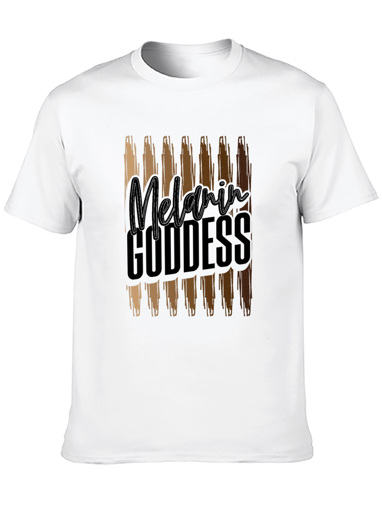 Black Melanin Goddess T-Shirt view 10