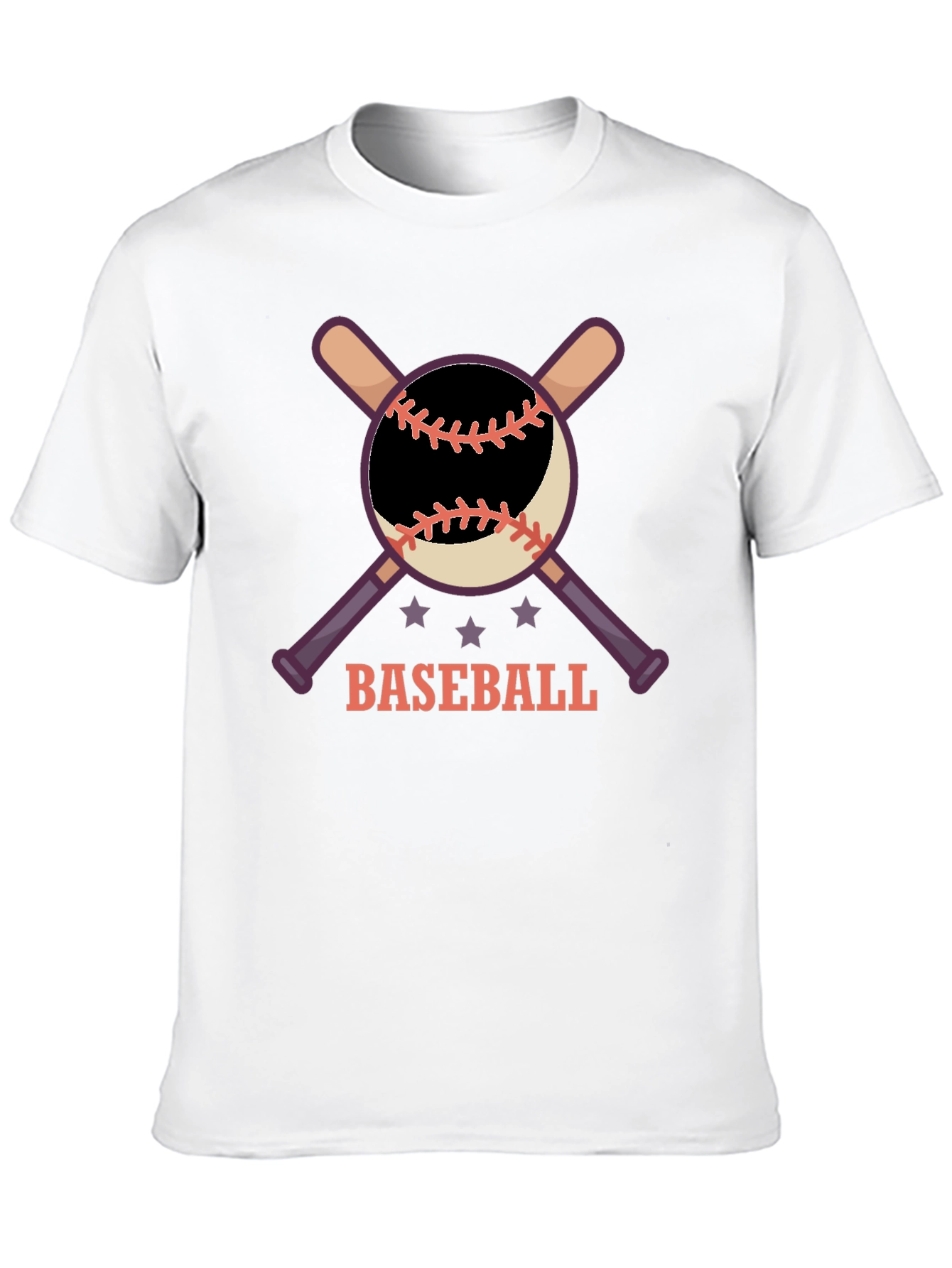 Black Baseball Graphic T-Shirt view 10