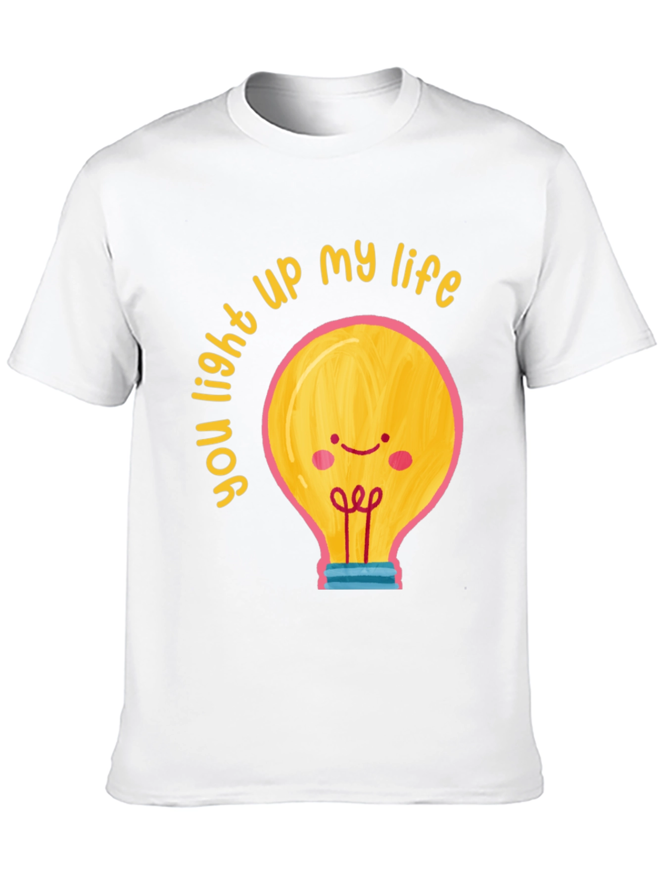 Black You Light Up My Life Graphic T-Shirt view 10