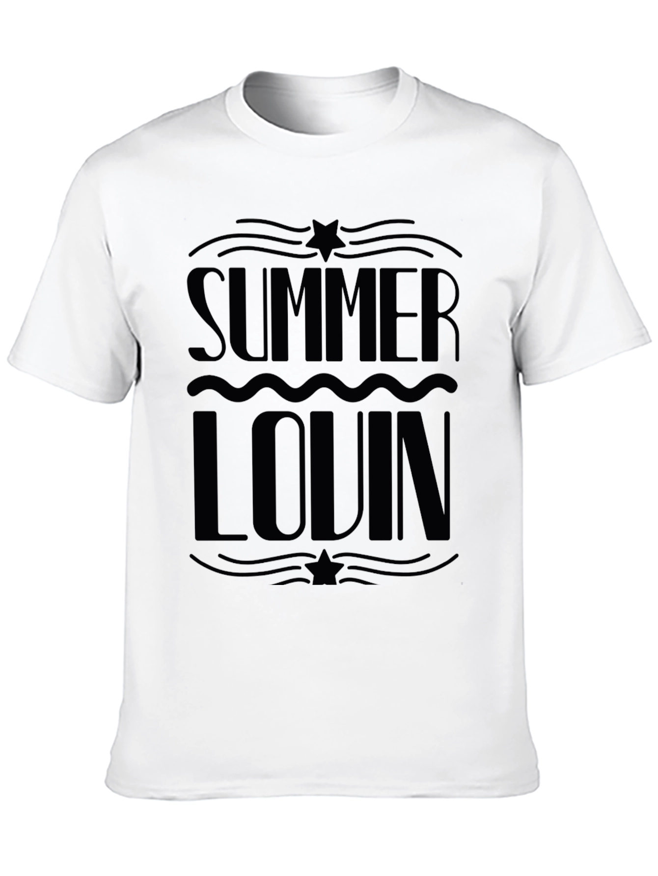 Black Summer Lovin' Black Graphic Tee view 10