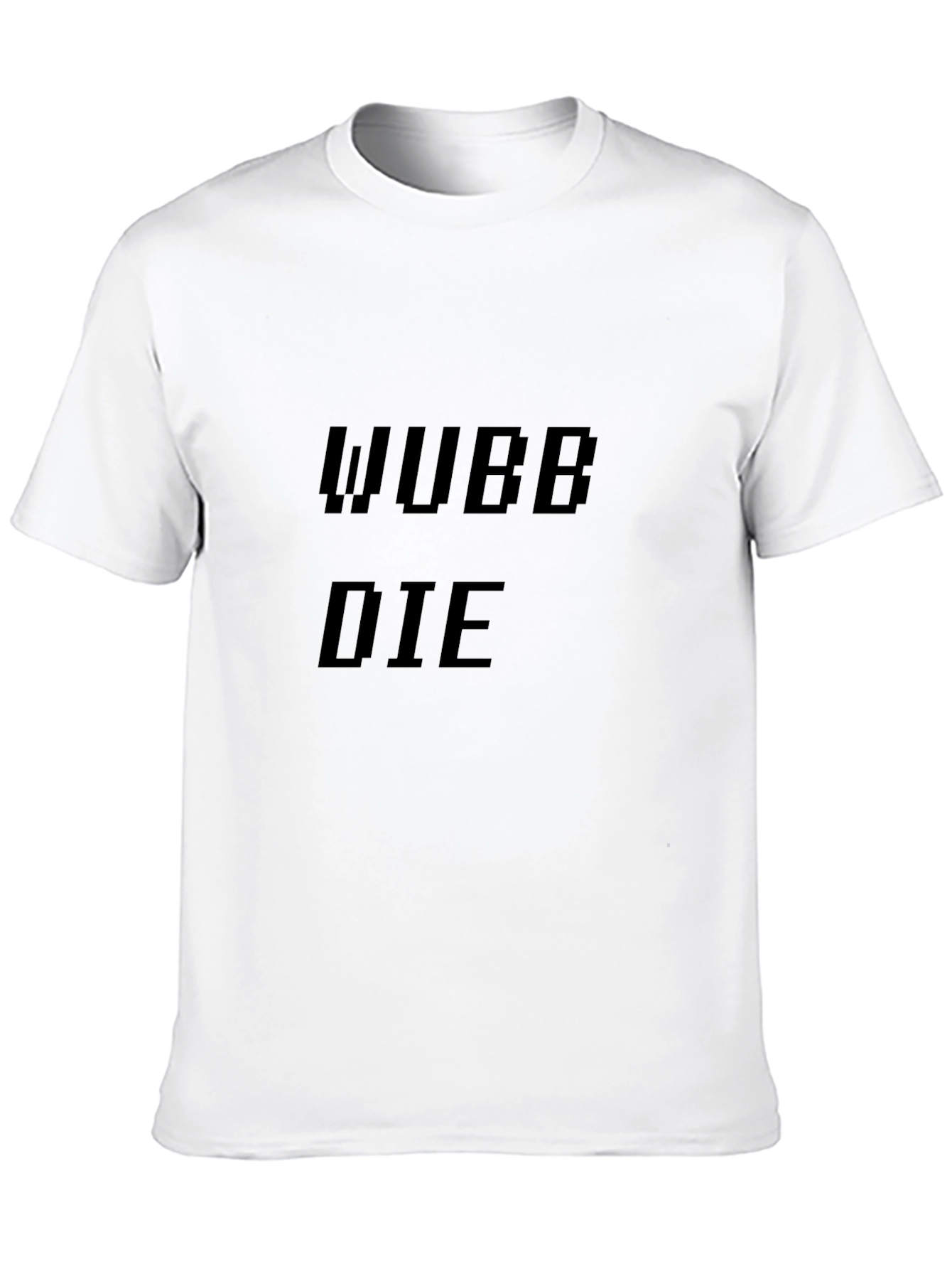 Black Wubb Die Graphic Tee - Black view 10