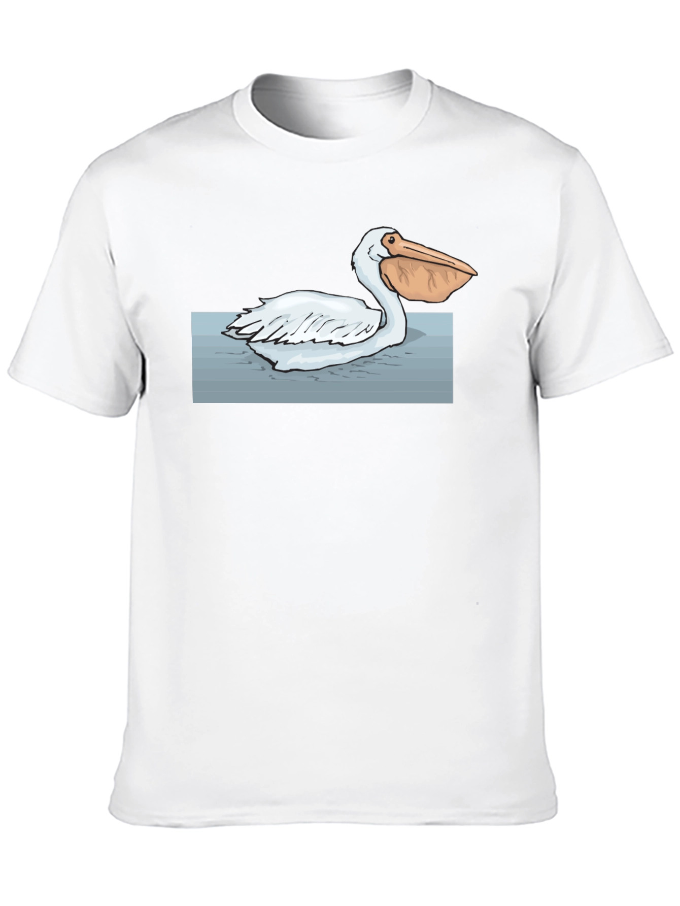 Black Pelican Graphic Tee - Men's Black T-Shirt view 10