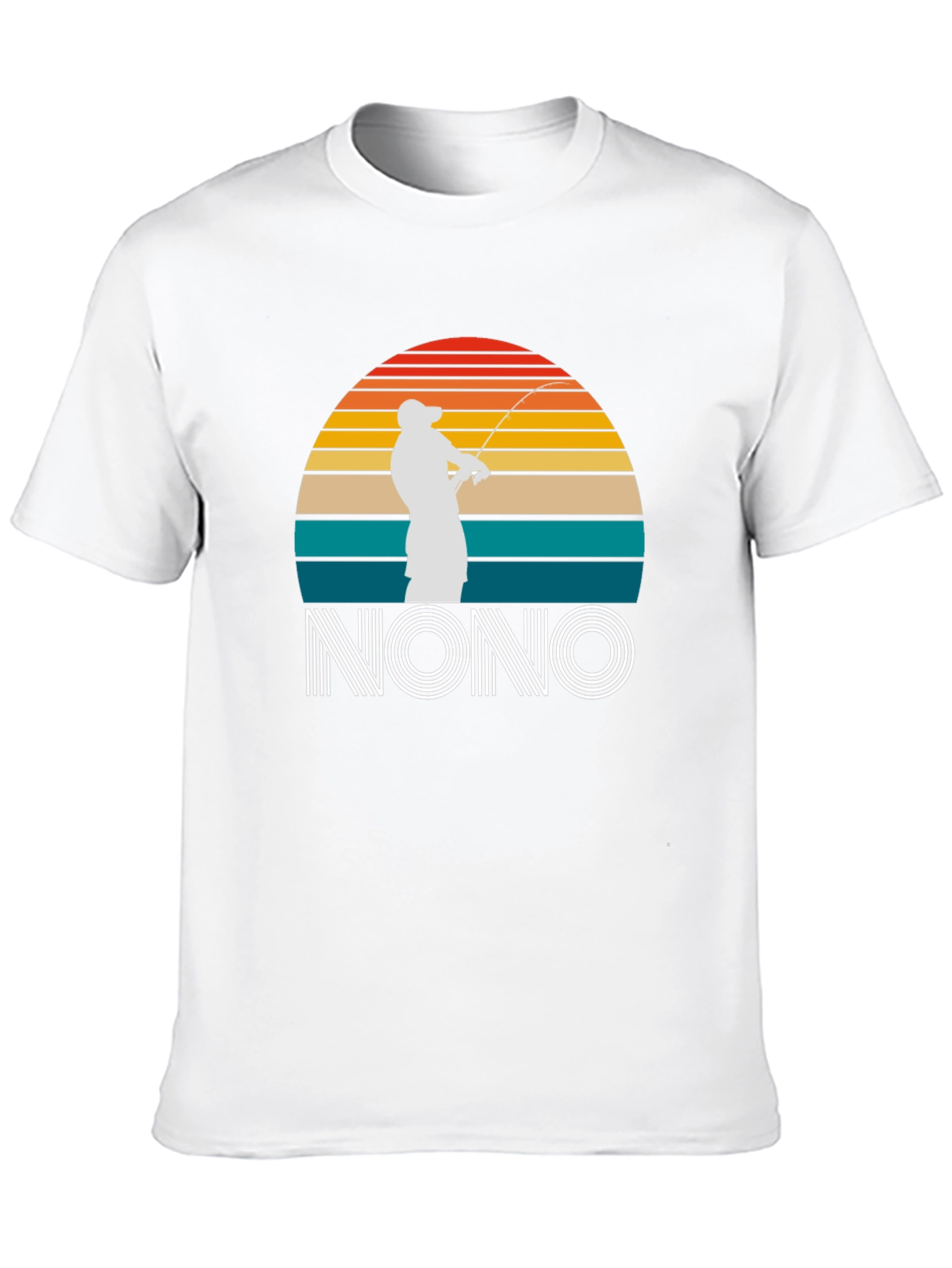 Retro Fishing T-Shirt - Nono Gift Idea - 10