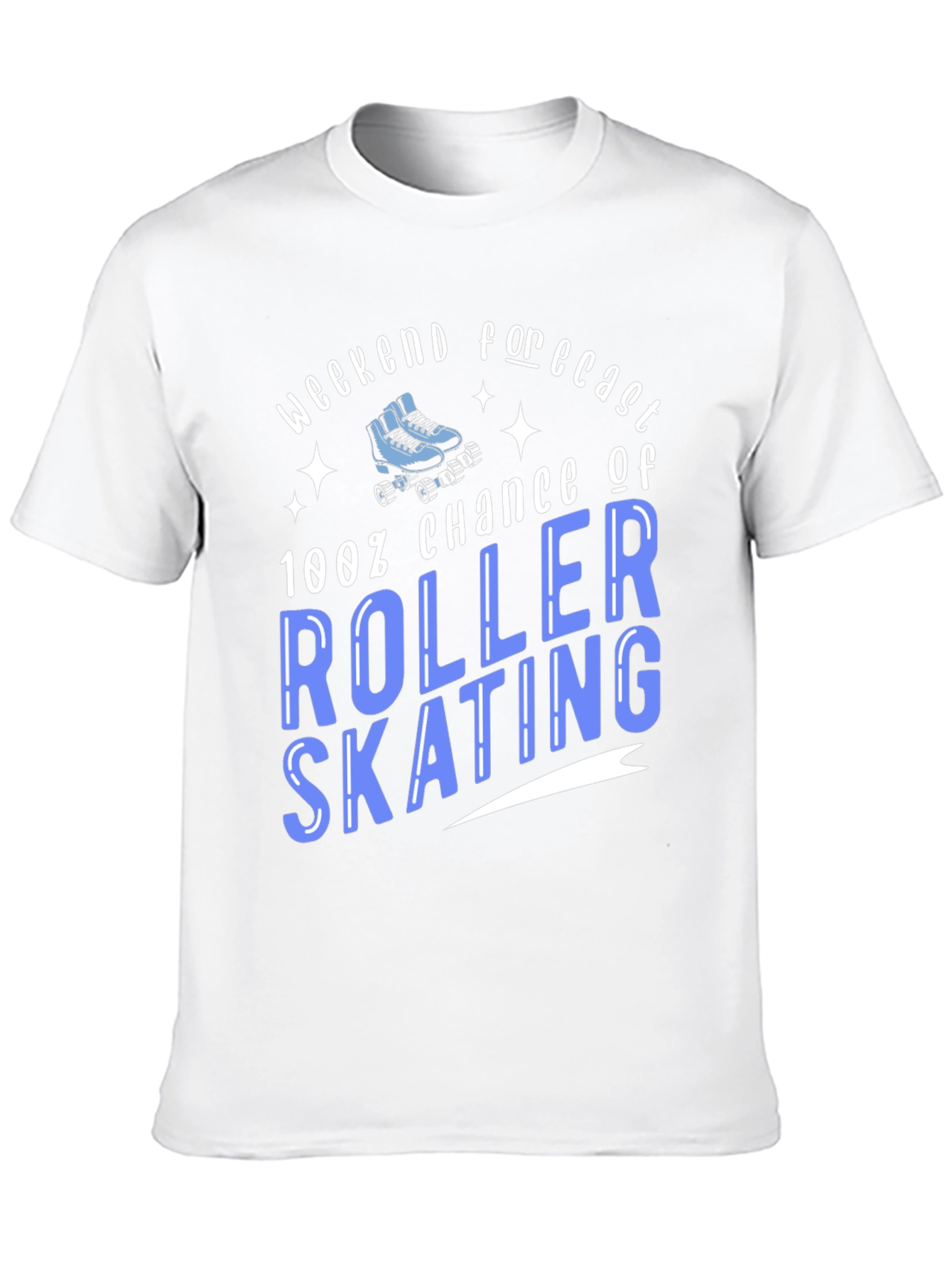 Roller Skating Weekend Forecast T-Shirt - 10