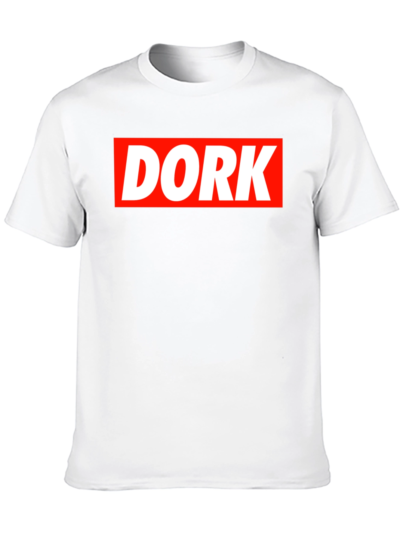 Black DORK Graphic Tee - Bold Statement Shirt view 10