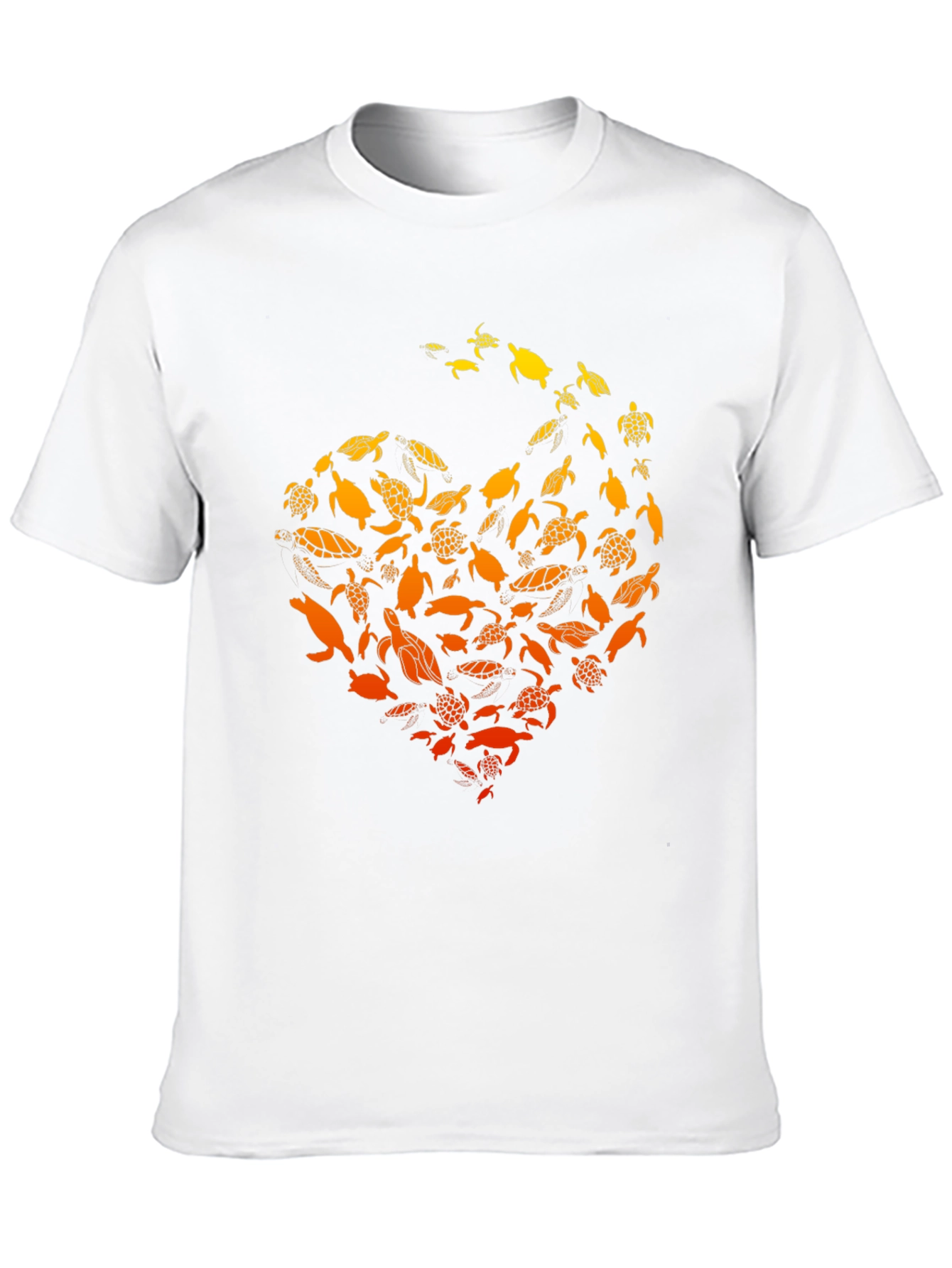 Black Turtle Love Graphic T-Shirt - Black view 10