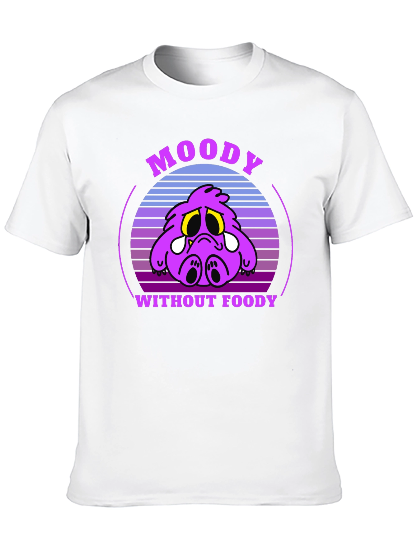 Black Moody Without Foody Graphic Tee view 10