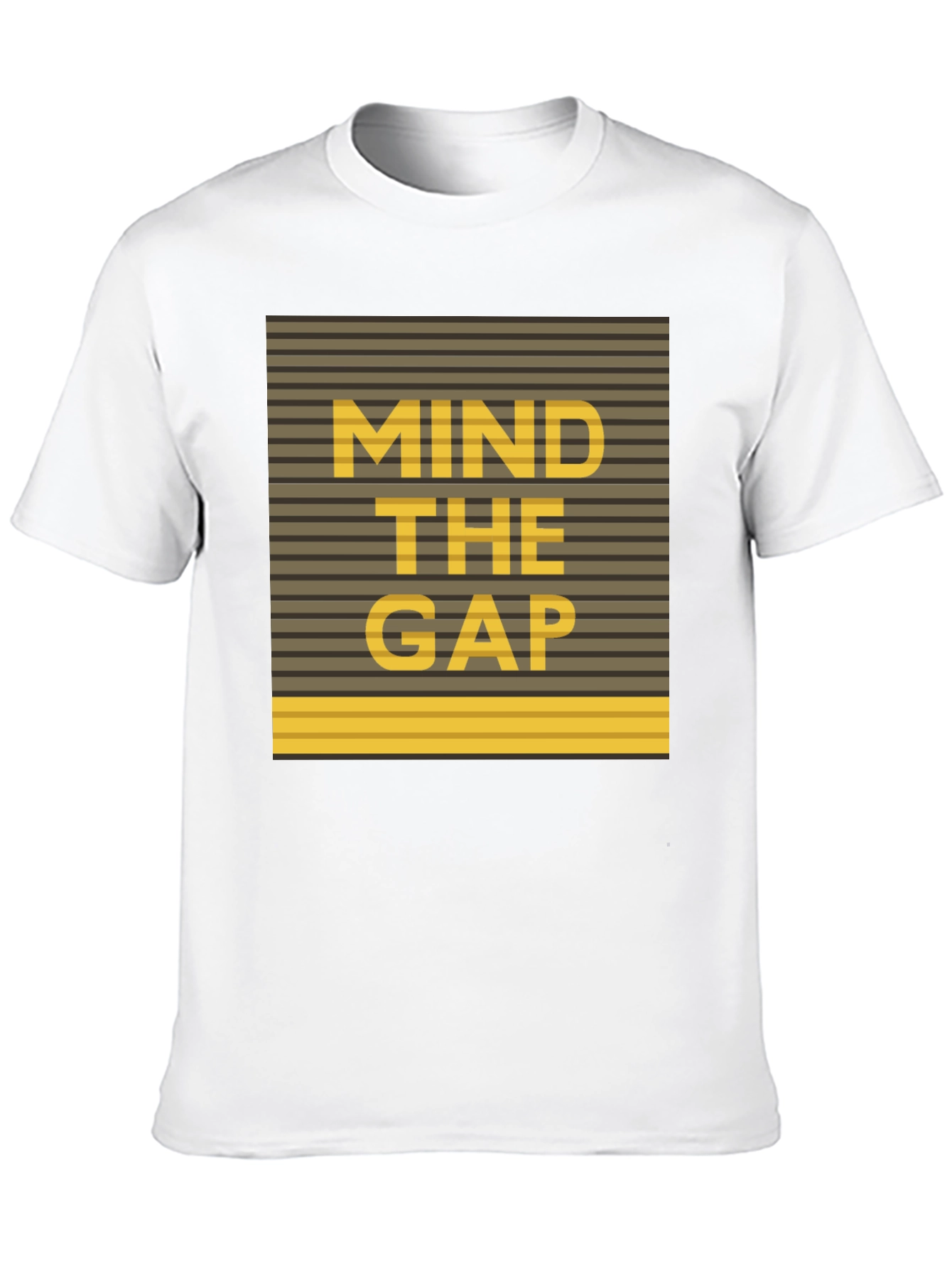Black Mind The Gap Graphic Tee - Black view 10