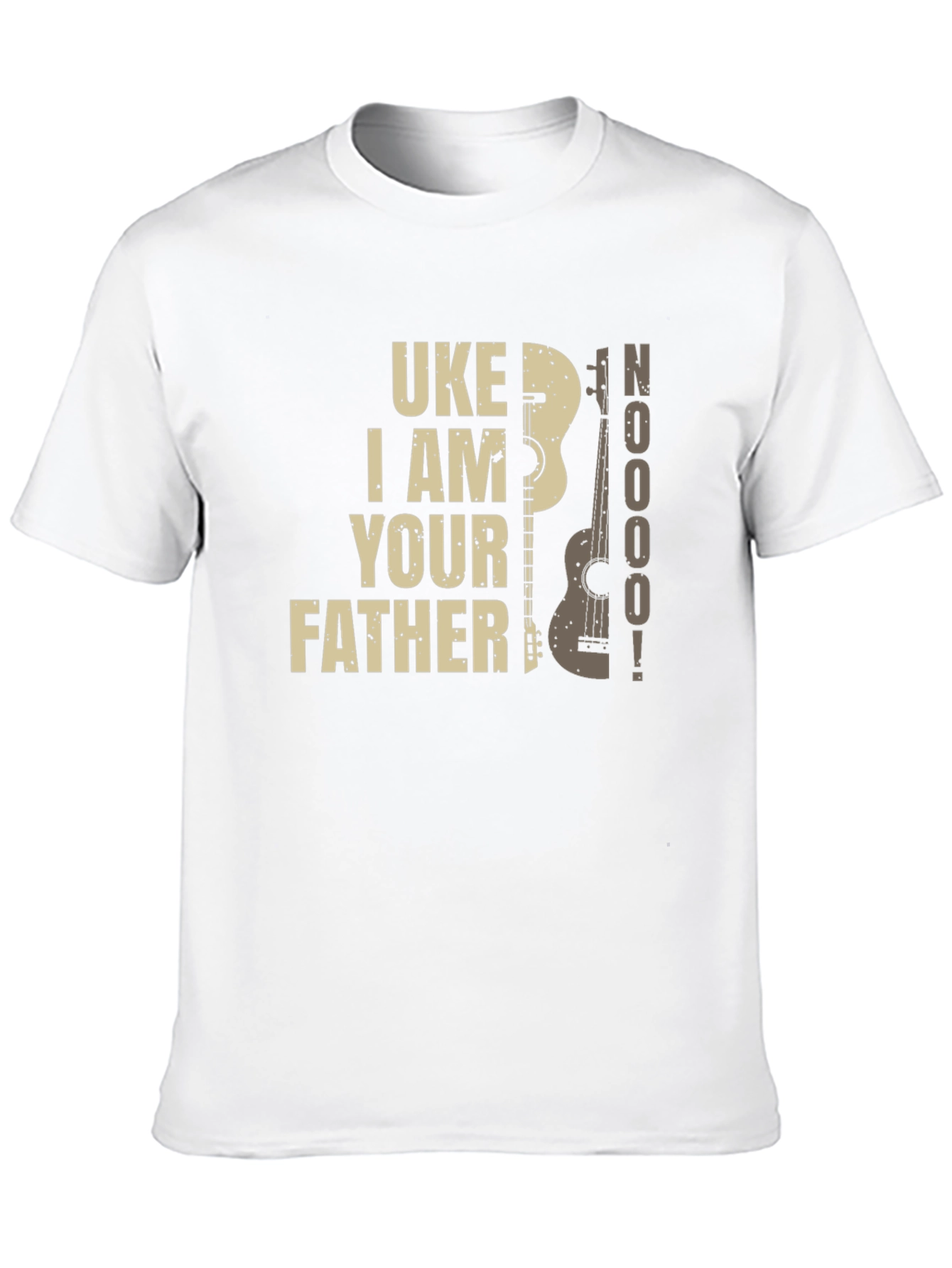 Black Uke I Am Your Father T-Shirt - Black, Novelty Tee view 10
