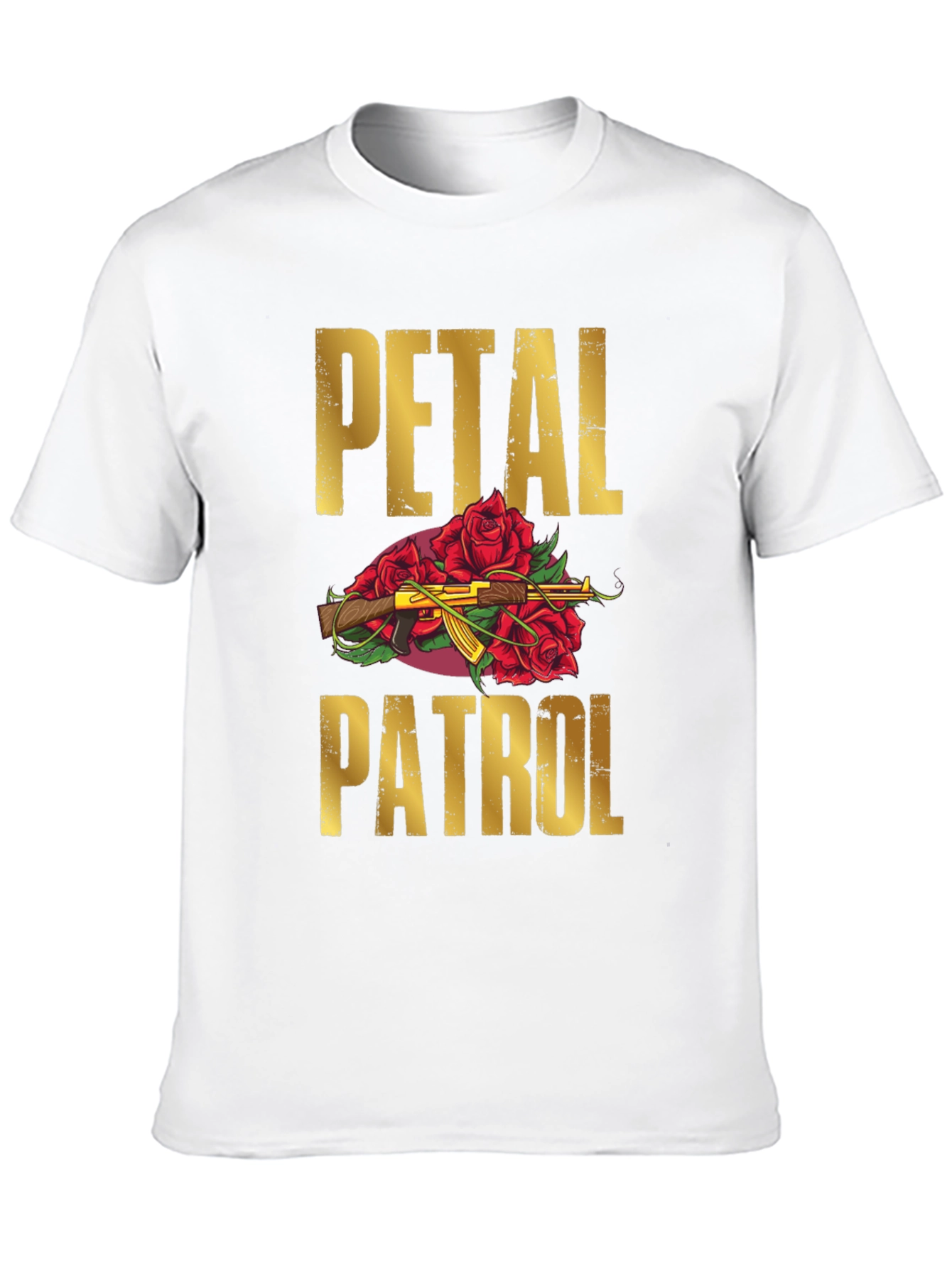 Black Petal Patrol Graphic T-Shirt view 10