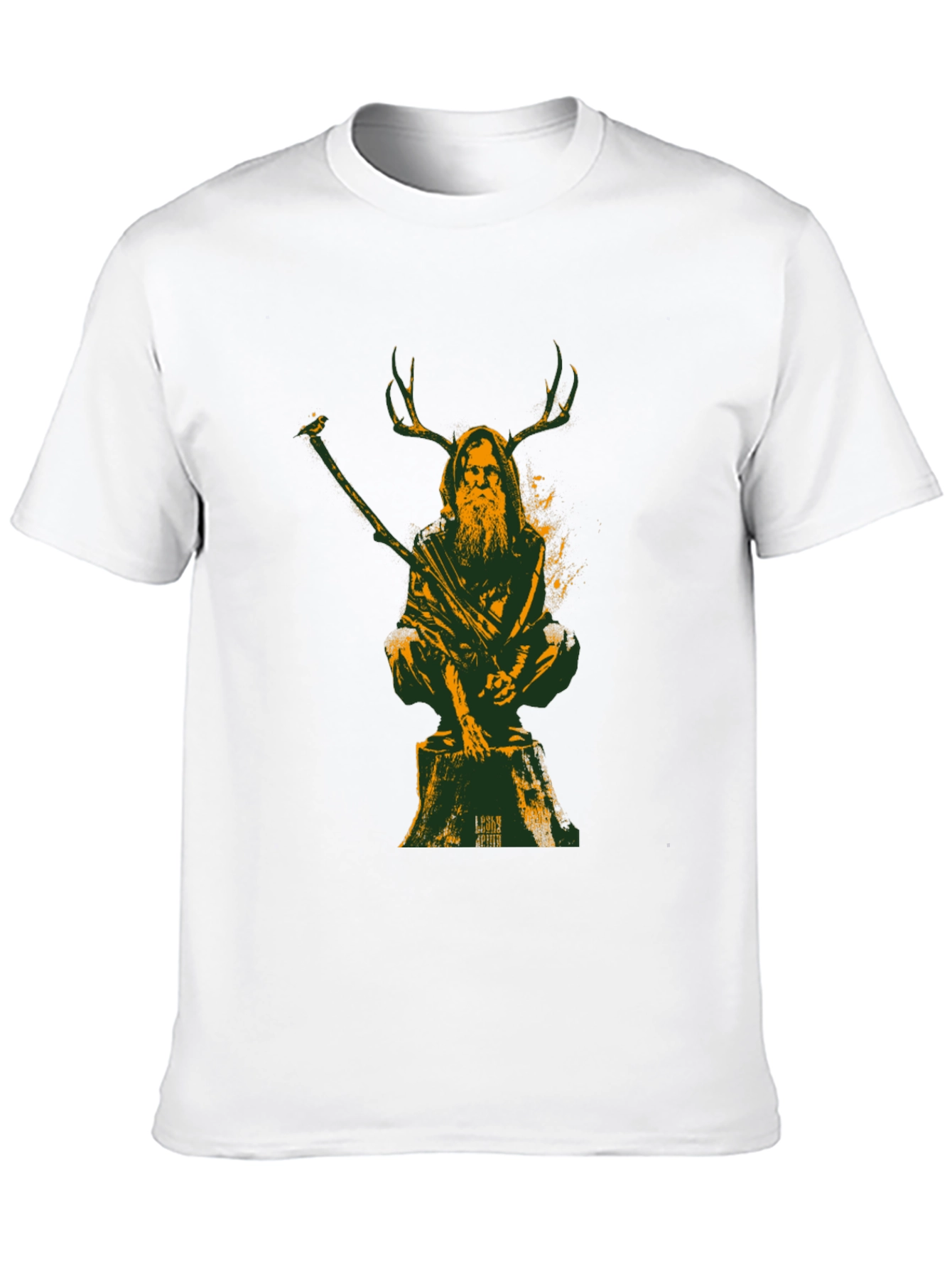 Druid Graphic Tee - Forest Spirit Shirt - 10