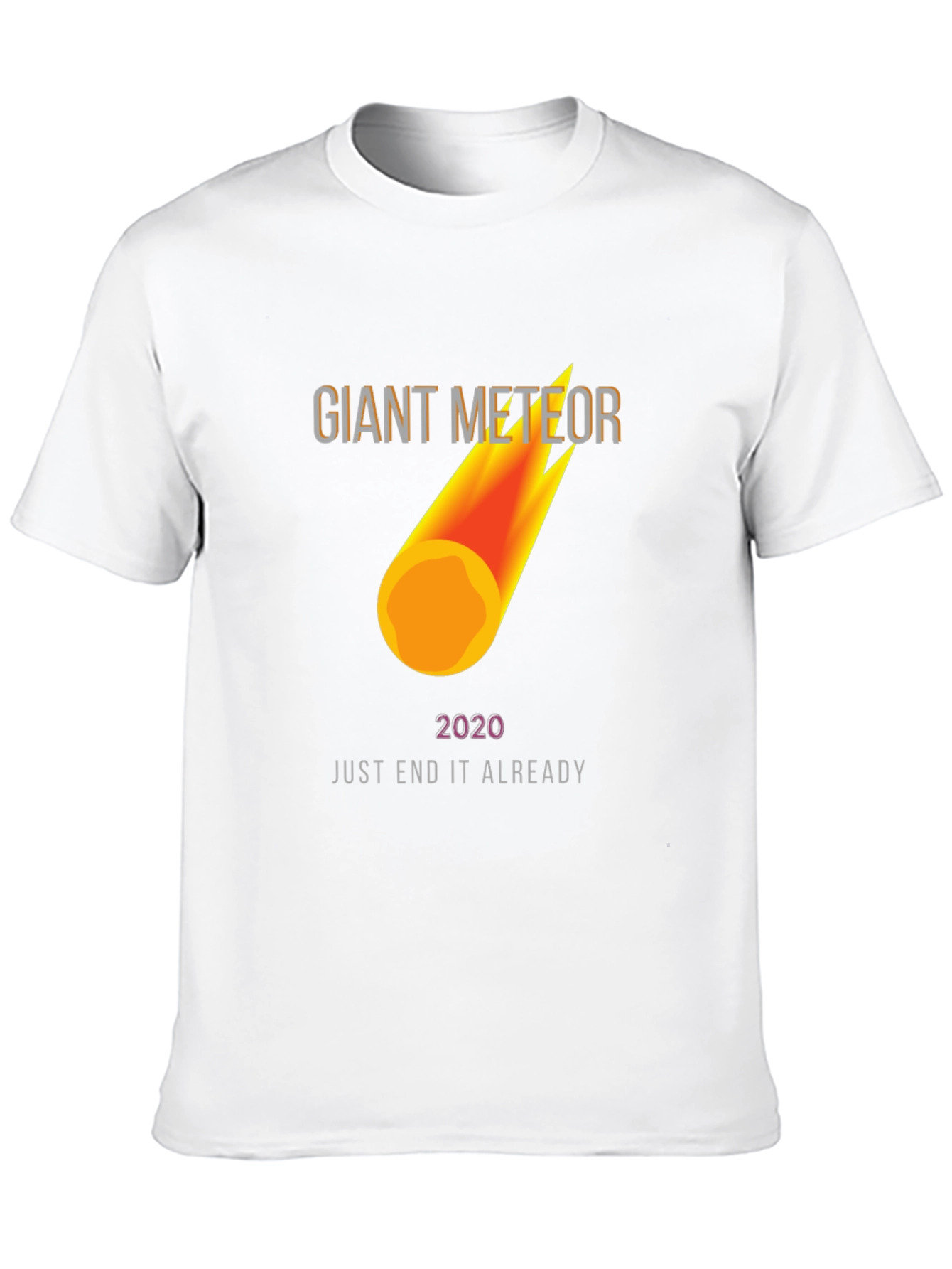 Black Giant Meteor 2020 T-Shirt - End It Already! view 10