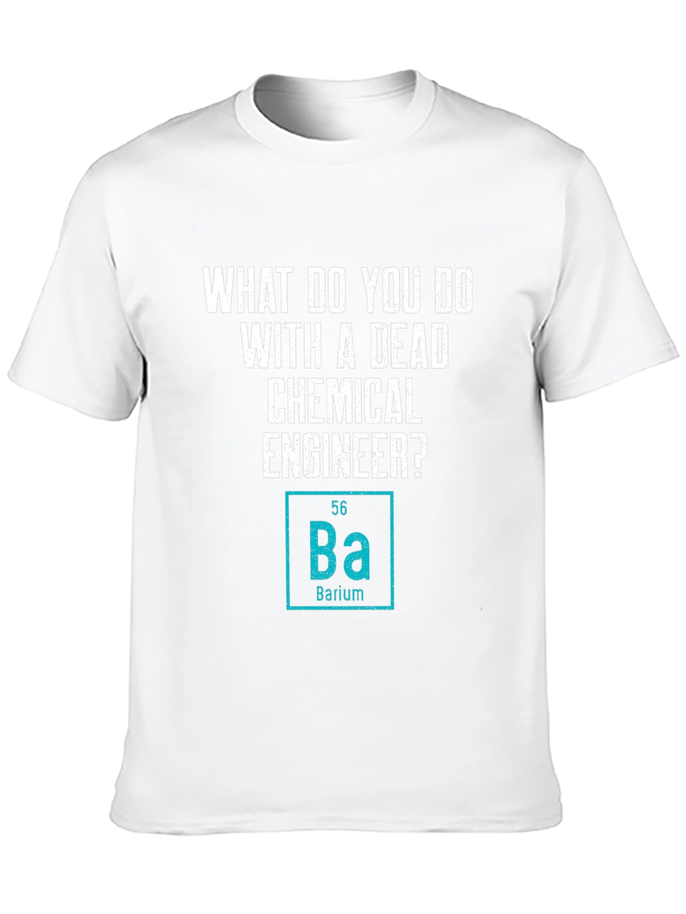 Black Funny Chemistry T-Shirt Dead Chemical Engineer Barium Joke view 10
