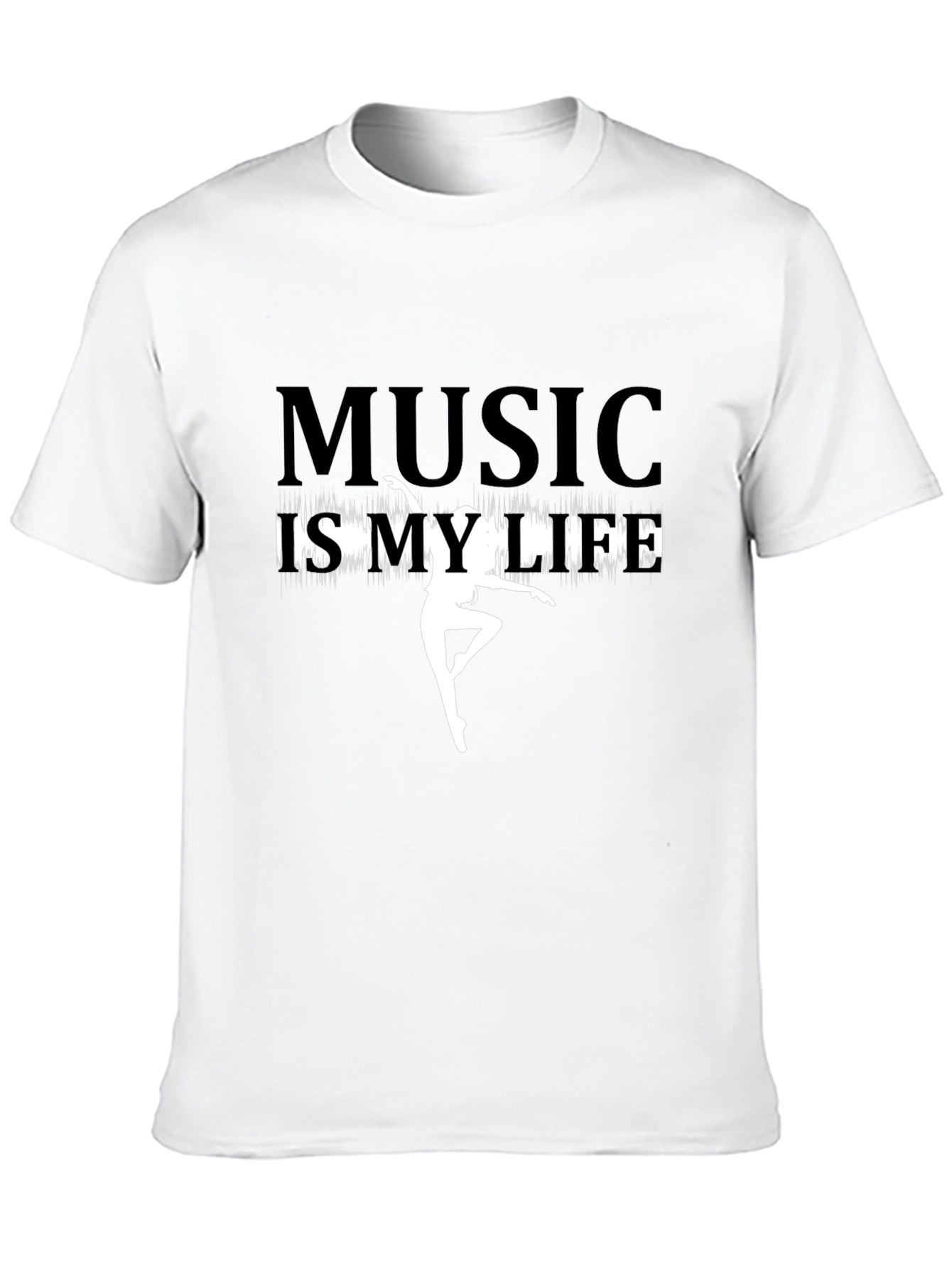 Music Is My Life Graphic Tee - 10
