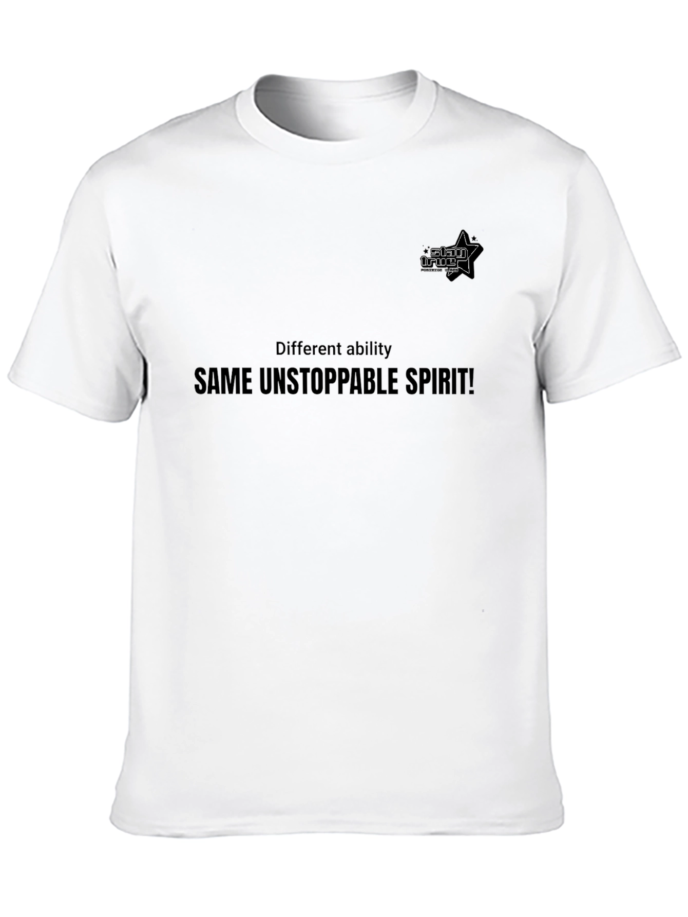 Black Unstoppable Spirit Graphic Tee - Black view 10