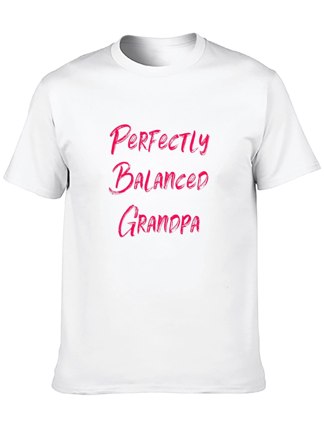 Black Perfectly Balanced Grandpa Black T-Shirt view 10