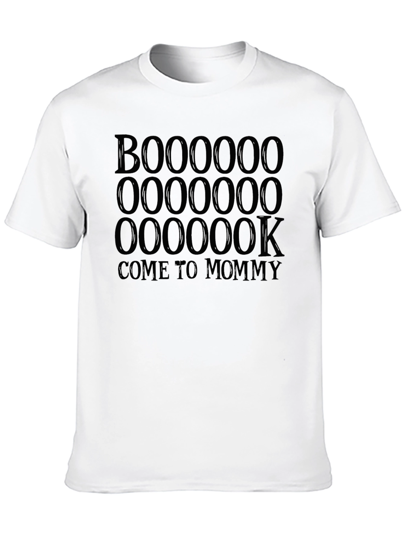 Black Boo Come to Mommy T-Shirt - Halloween view 10