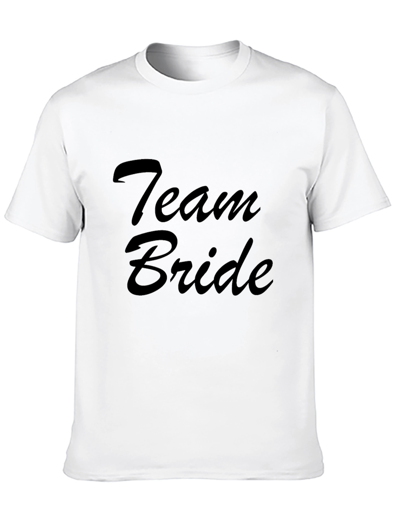 Black Team Bride Black T-Shirt view 10