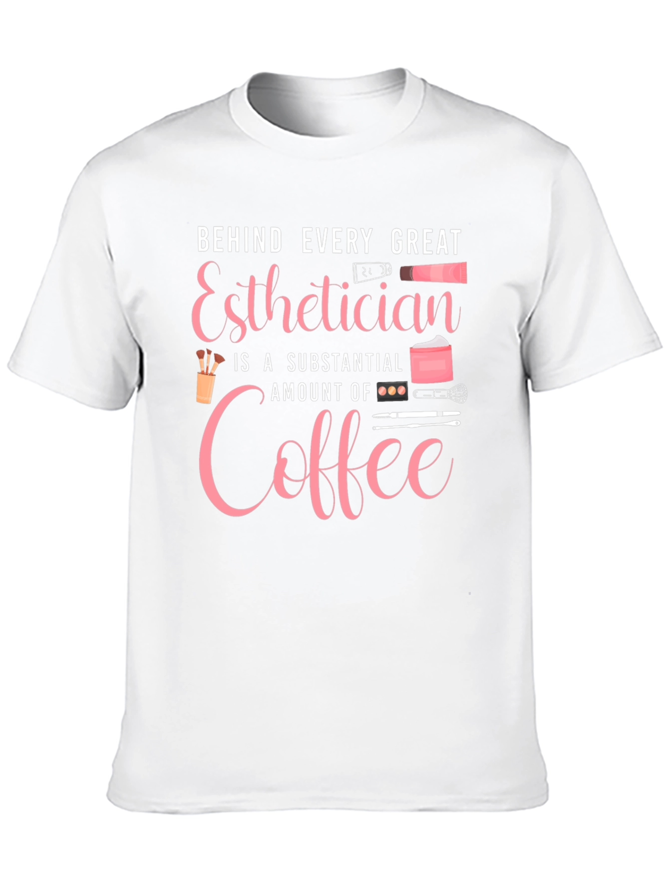 Black Esthetician Coffee T-Shirt - Beauty Pro Tee view 10