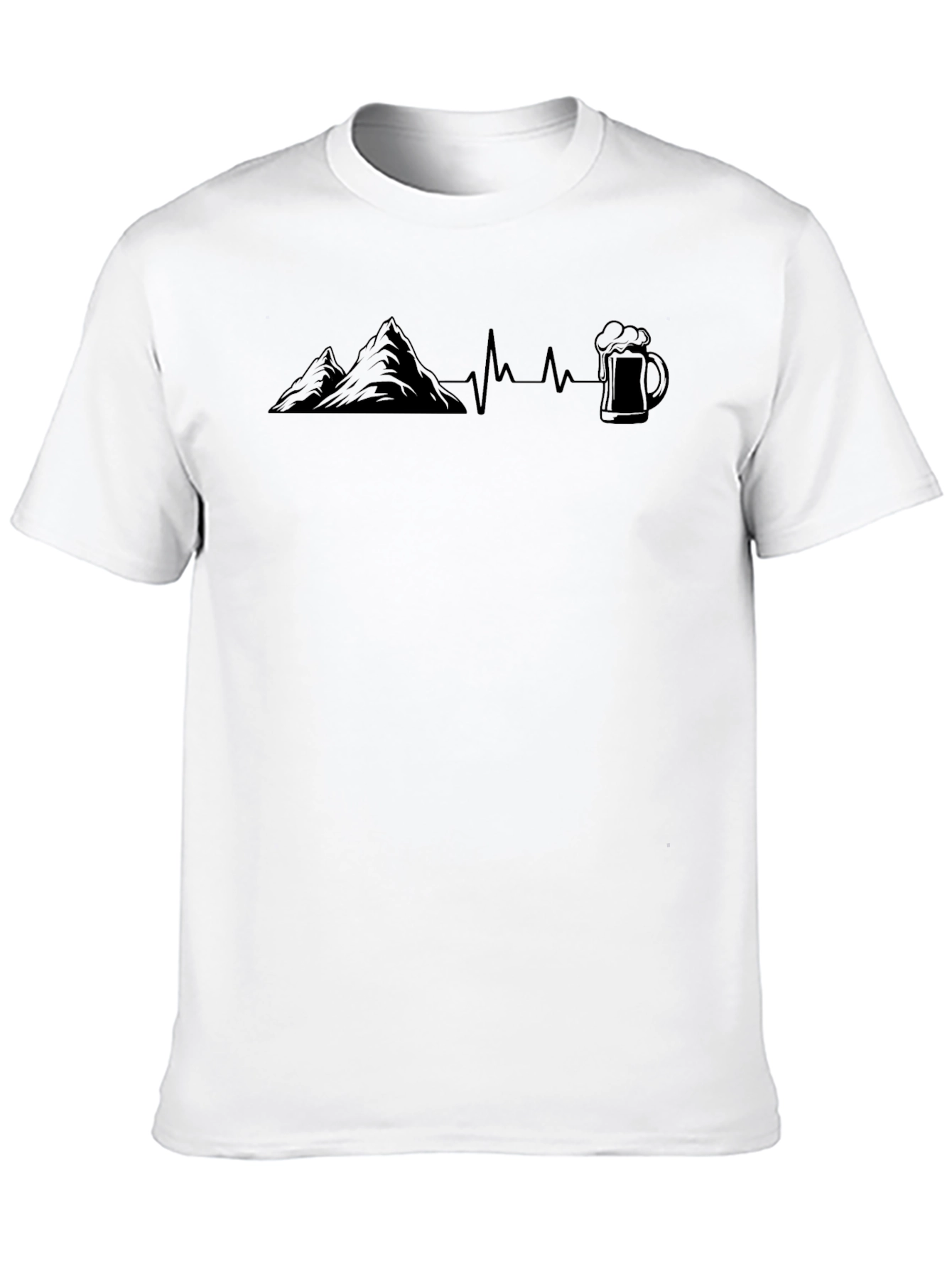 Black Mountain Beer Heartbeat T-Shirt view 10