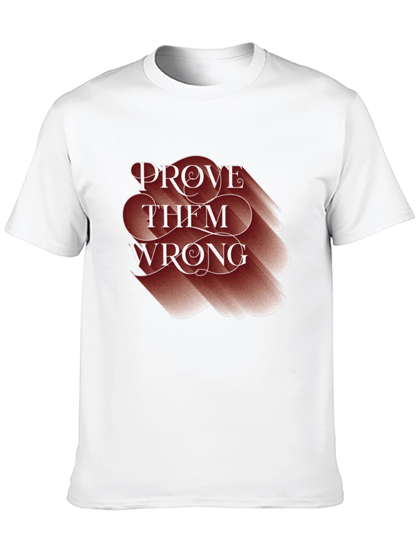 Black Prove Them Wrong Graphic Tee - Motivational T-Shirt view 10