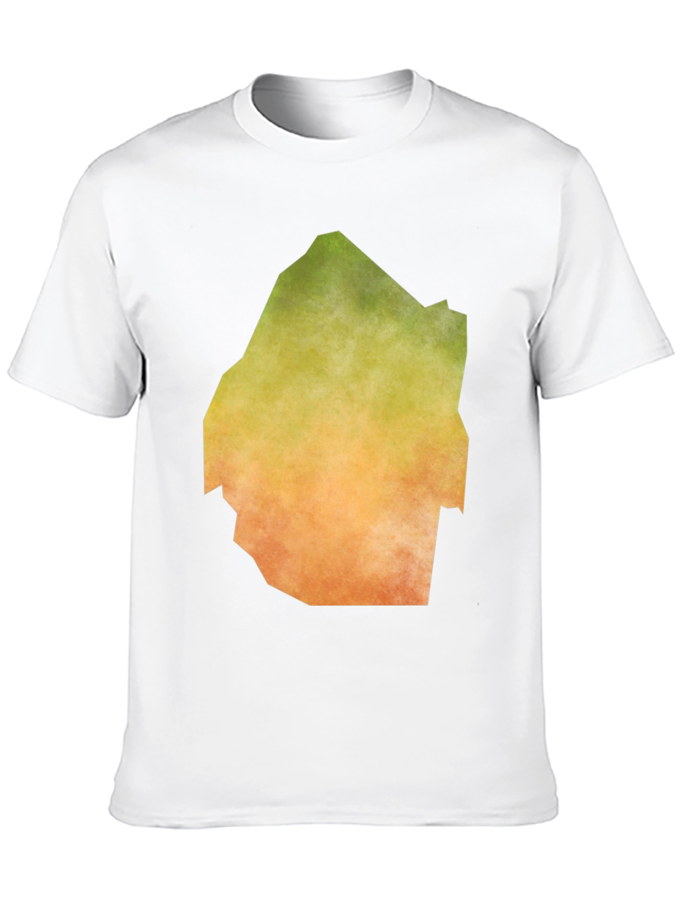 Black Abstract Graphic Tee - Stylish Men's Black T-Shirt view 10