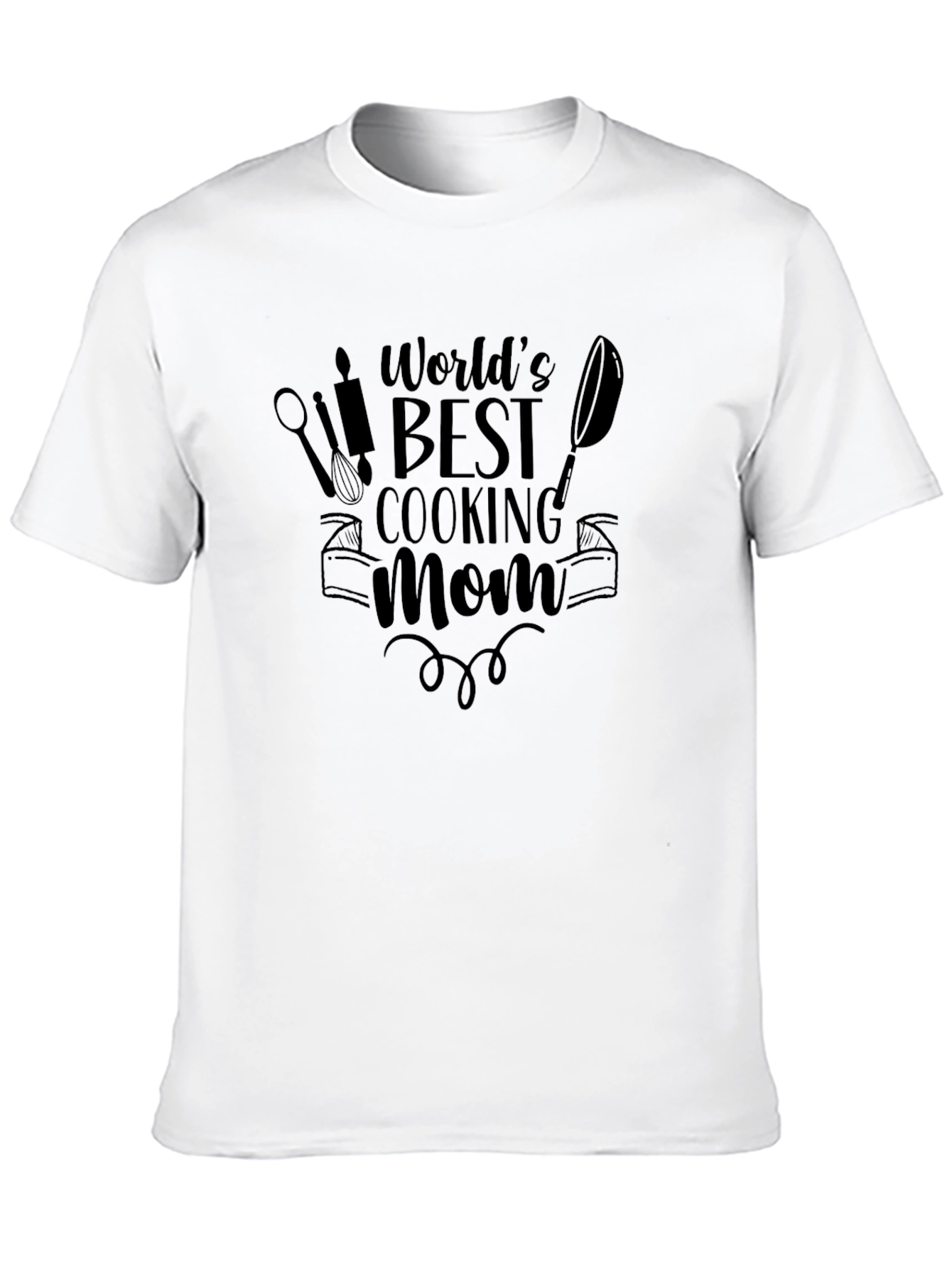Black World's Best Cooking Mom Graphic Tee view 10