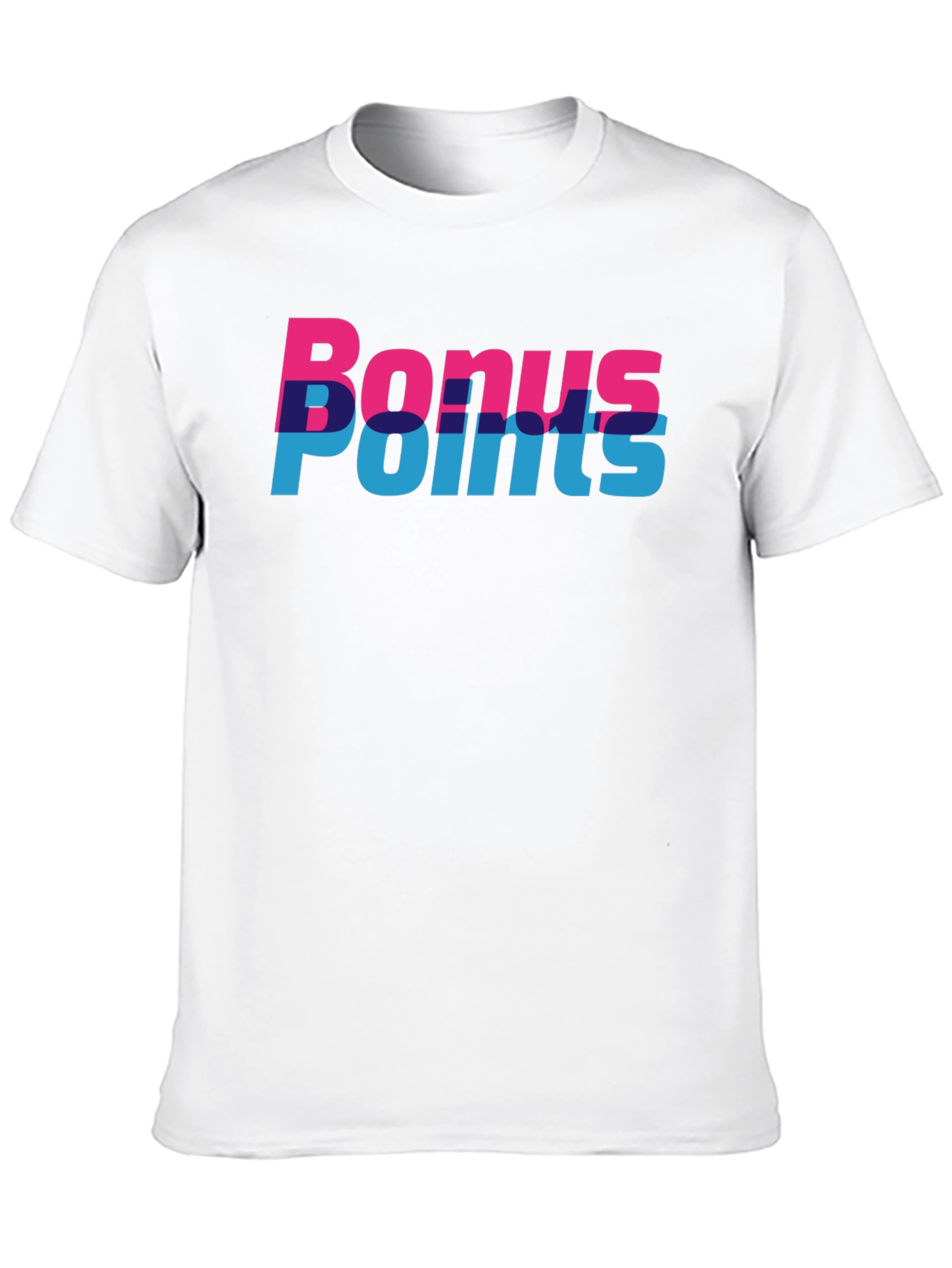 Black Bonus Points Graphic Tee - Black Cotton Shirt view 10